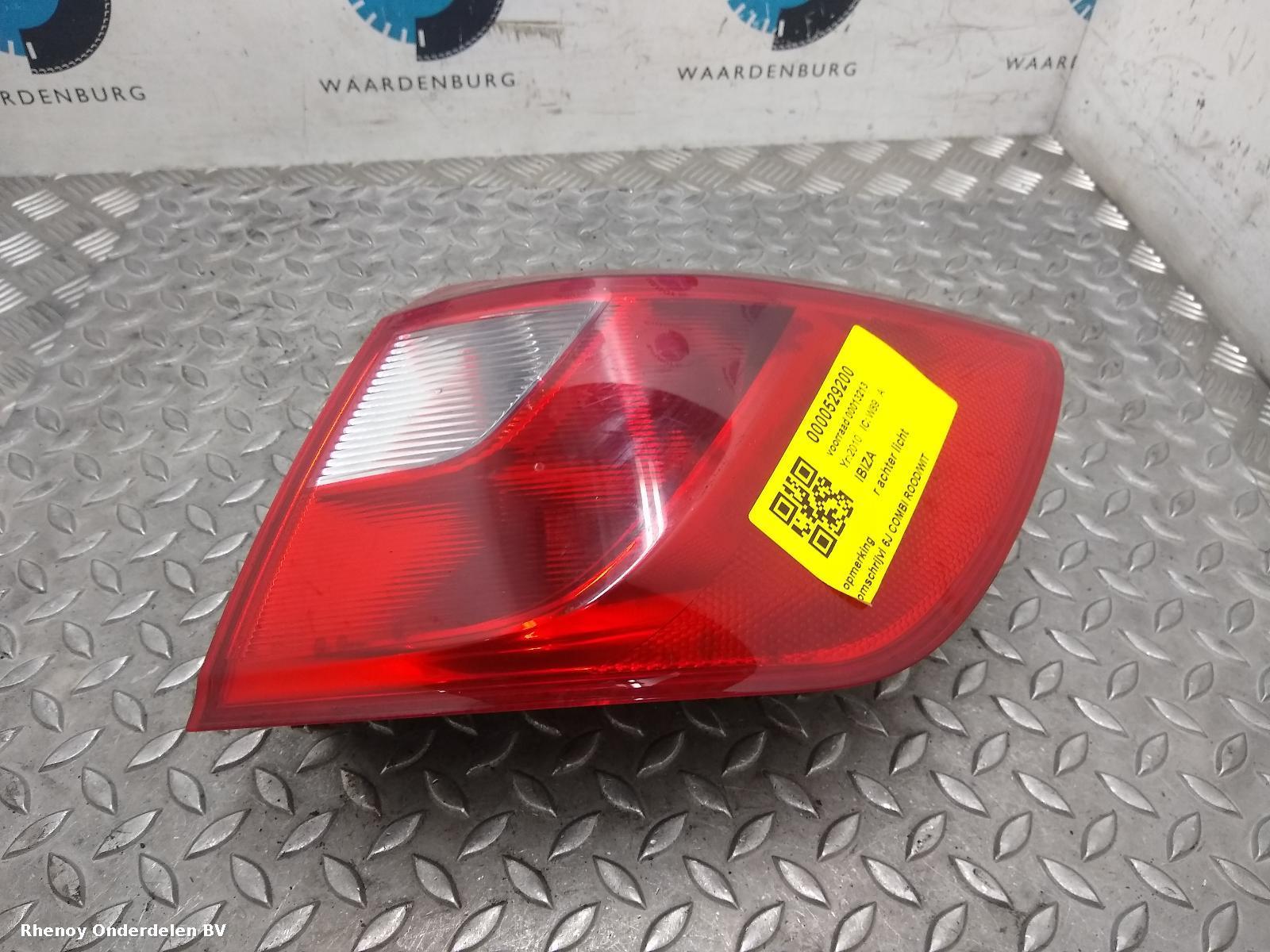 Bekijk Auto-onderdeel ACHTERLICHT R SEAT IBIZA 2010