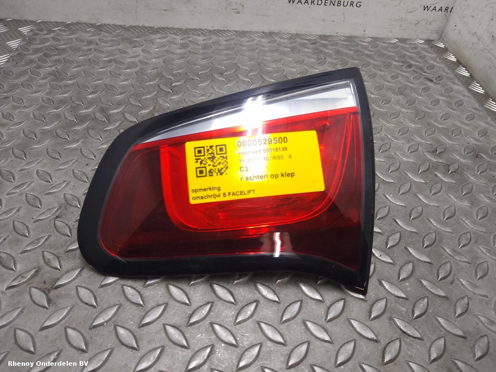 Bekijk Auto-onderdeel ACHTERLICHT R CITROEN C3 2013