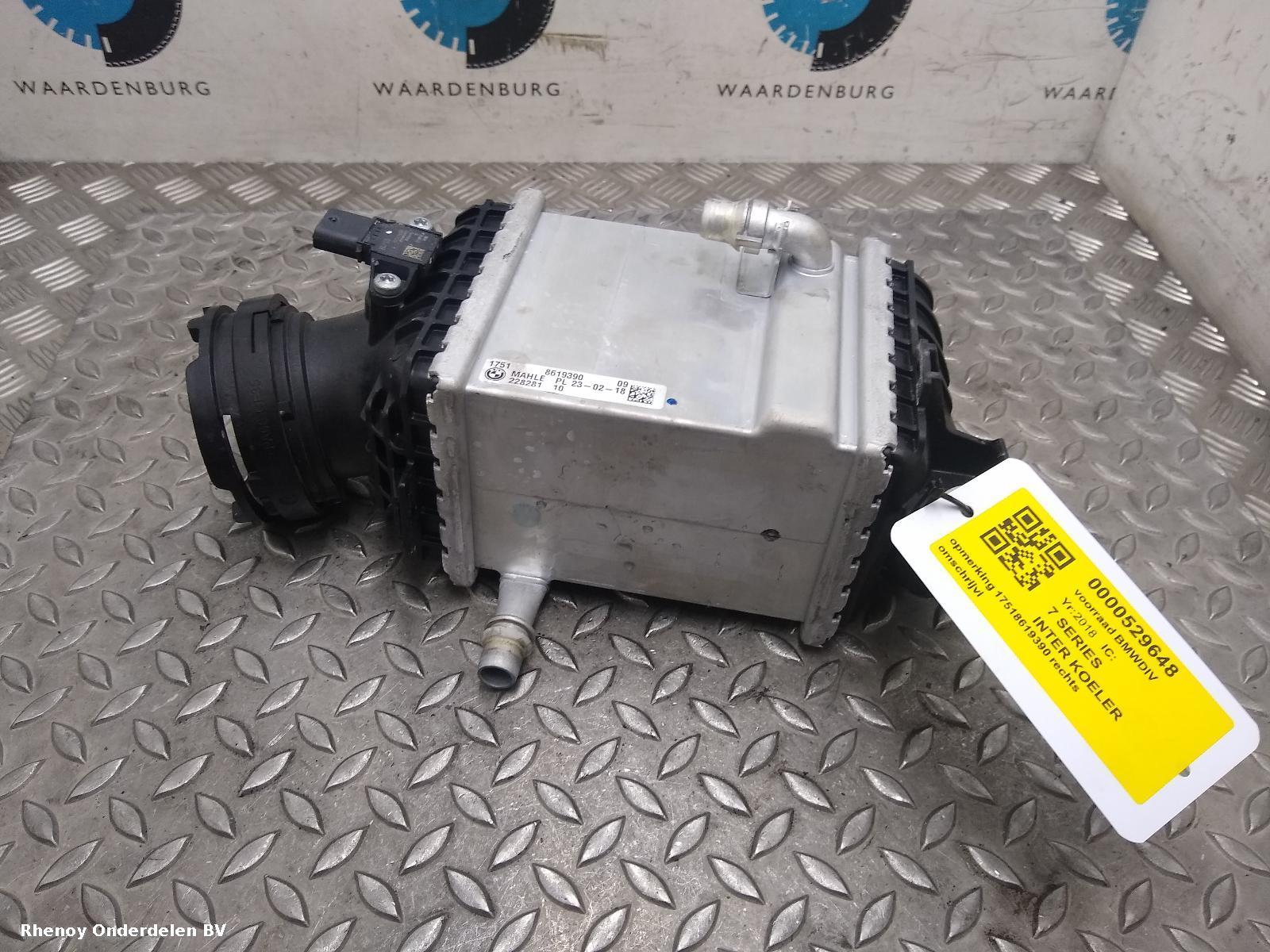 View Auto part Intercooler BMW 7 SERIES 2018