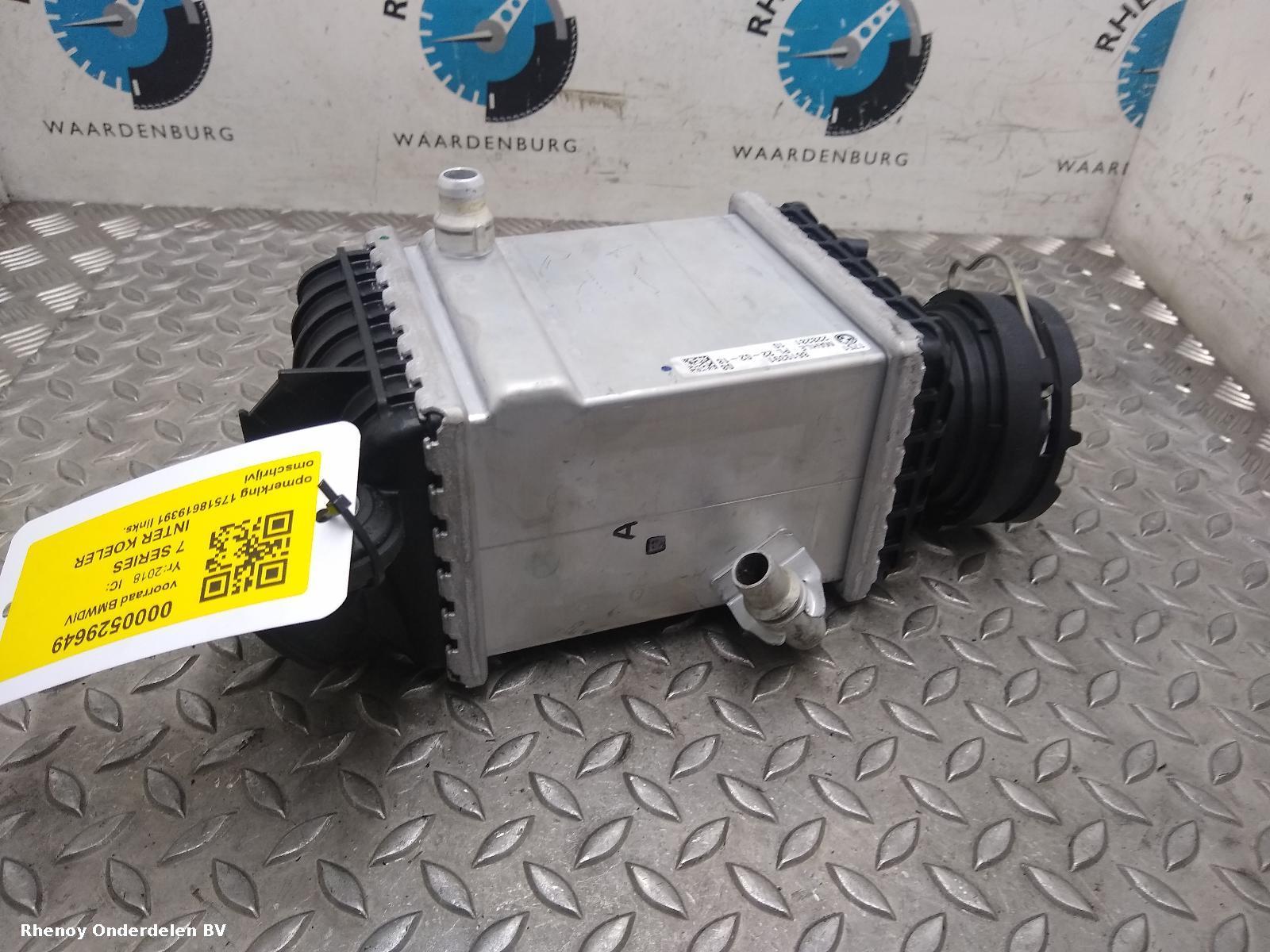 View Auto part INTERKOELER BMW 7 SERIES 2018