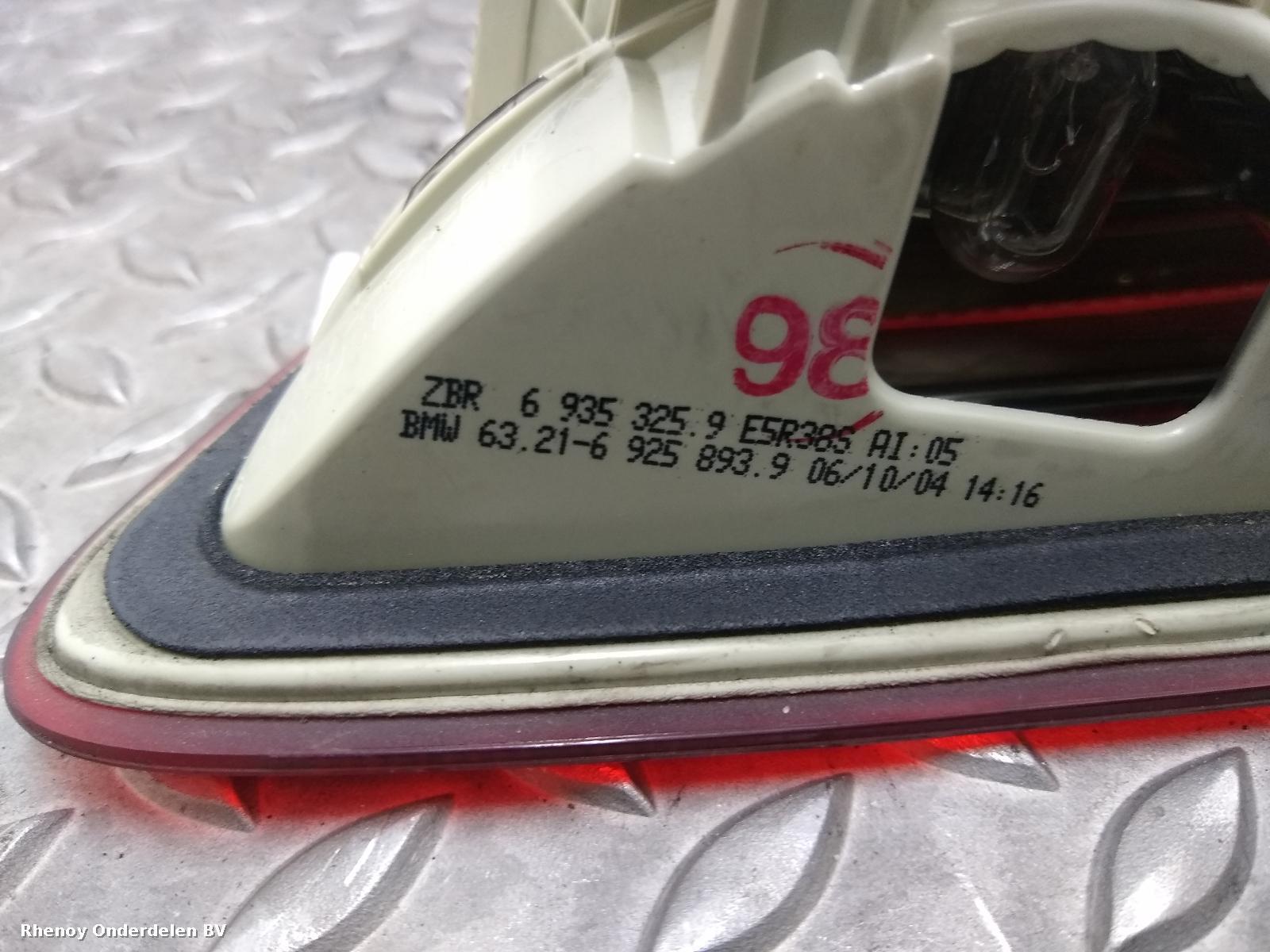 View Auto part ACHTERLICHT L BMW 5 SERIES 2005