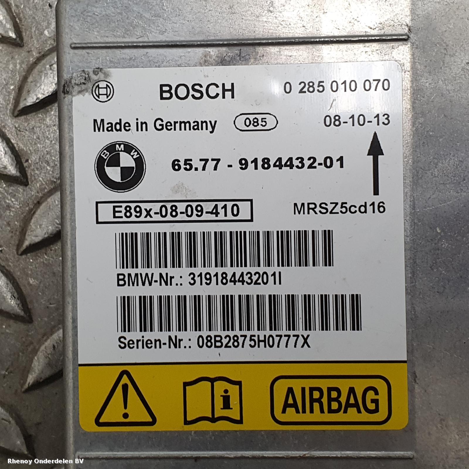 2008 BMW 3 SERIES AIRBAG SET View Auto part AIRBAG SET BMW 3 SERIES 2008
