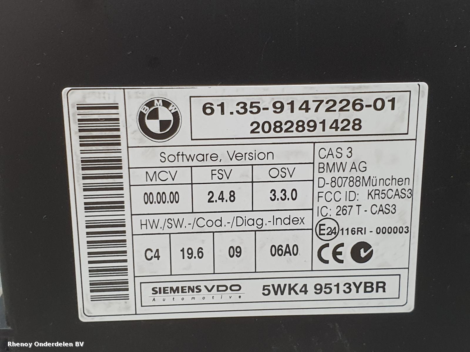 View Auto part OVERIGE BMW 3 SERIES 2008