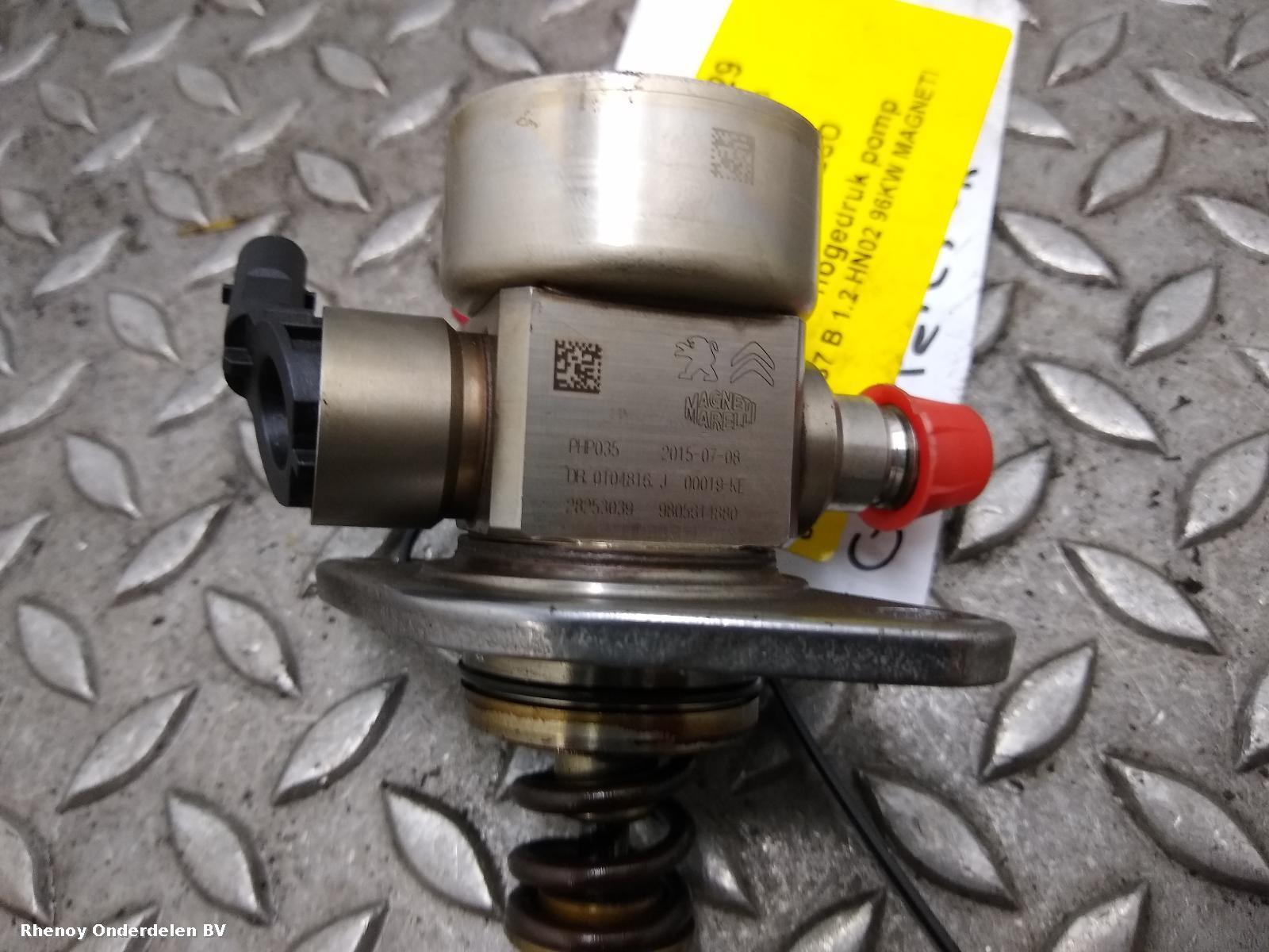2018 CITROEN C4 PICASSO BRANDSTOF POMP VOOR DE INJECTOR View Auto part BRANDSTOF POMP VOOR DE INJECTOR CITROEN C4 PICASSO 2018