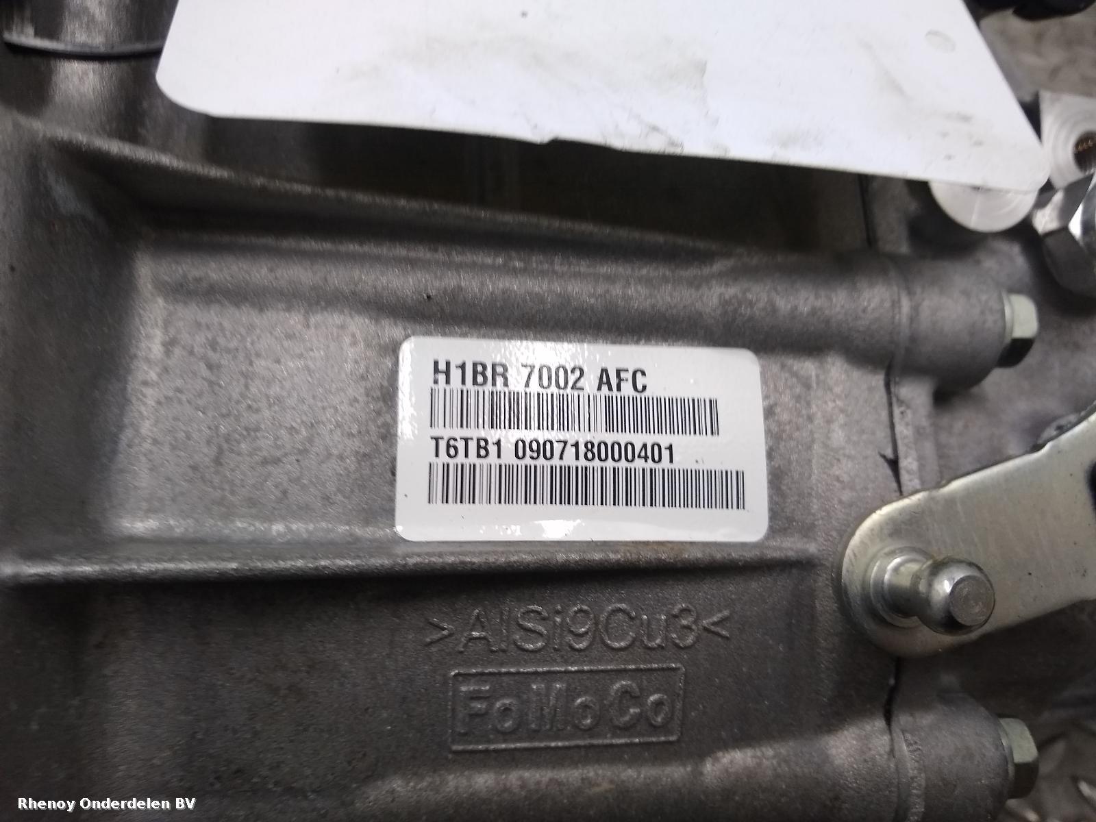 2019 FORD FIESTA TRANSMISSIE / VERSNELLINGSBAK View Auto part TRANSMISSIE / VERSNELLINGSBAK FORD FIESTA 2019