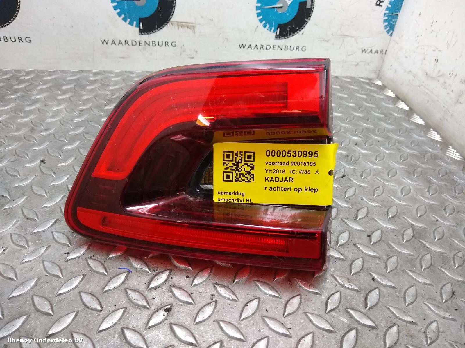Bekijk Auto-onderdeel ACHTERLICHT R RENAULT KADJAR 2018