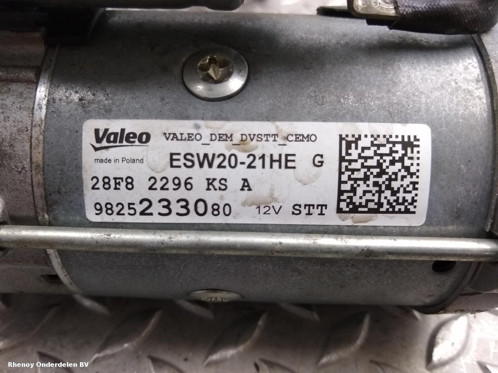 2018 PEUGEOT 308 STARTMOTOR View Auto part STARTMOTOR PEUGEOT 308 2018