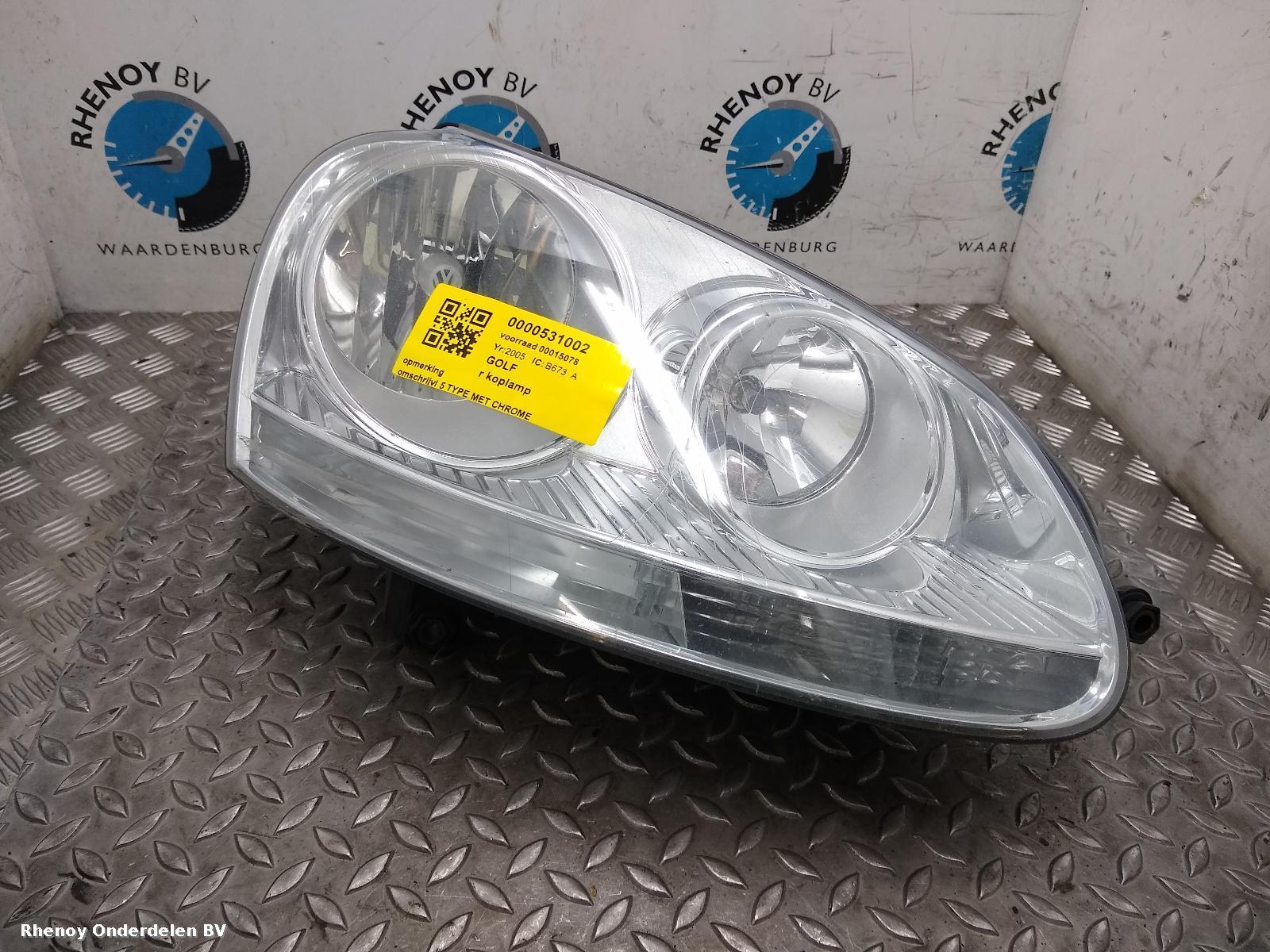 Bekijk Auto-onderdeel KOPLAMP R VOLKSWAGEN GOLF 2005