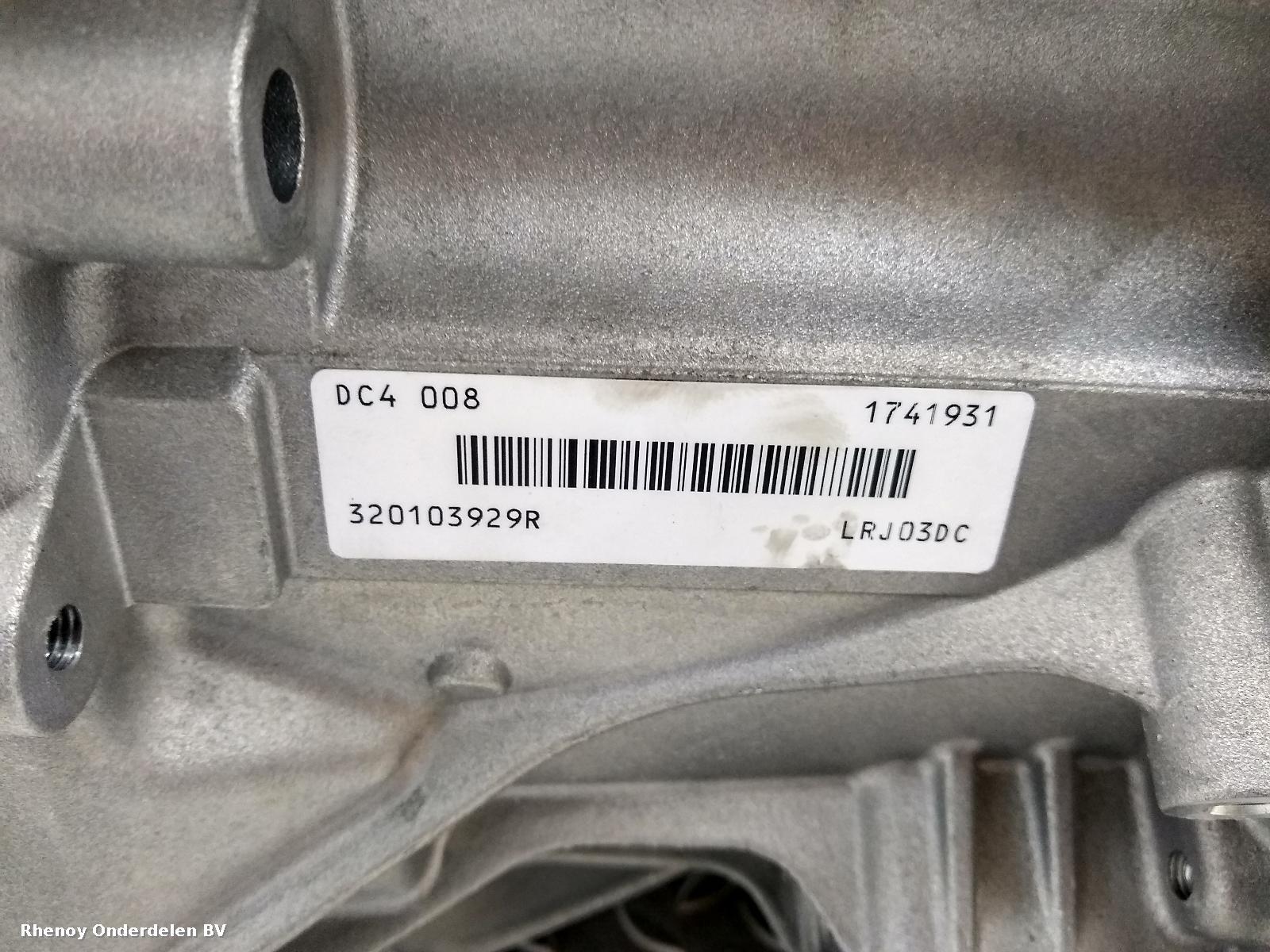 2019 RENAULT KANGOO TRANSMISSIE / VERSNELLINGSBAK View Auto part TRANSMISSIE / VERSNELLINGSBAK RENAULT KANGOO 2019