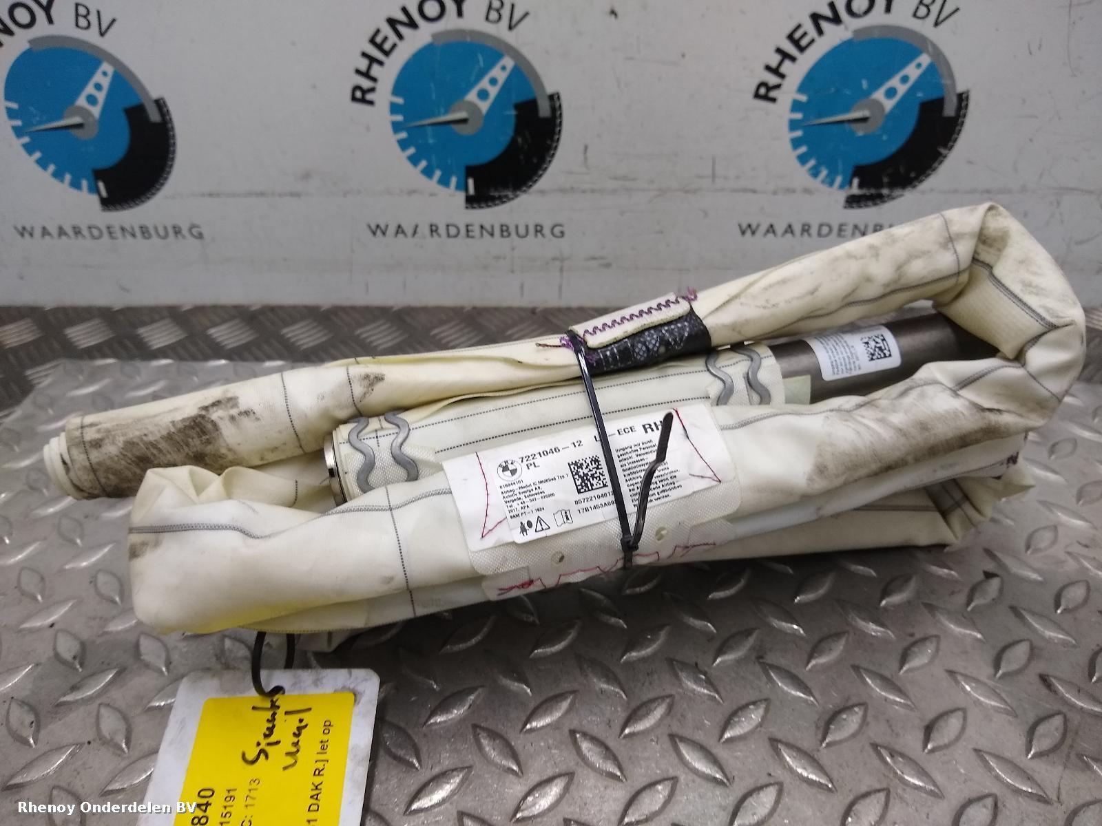 View Auto part R Air Bag BMW 3 SERIES 2017