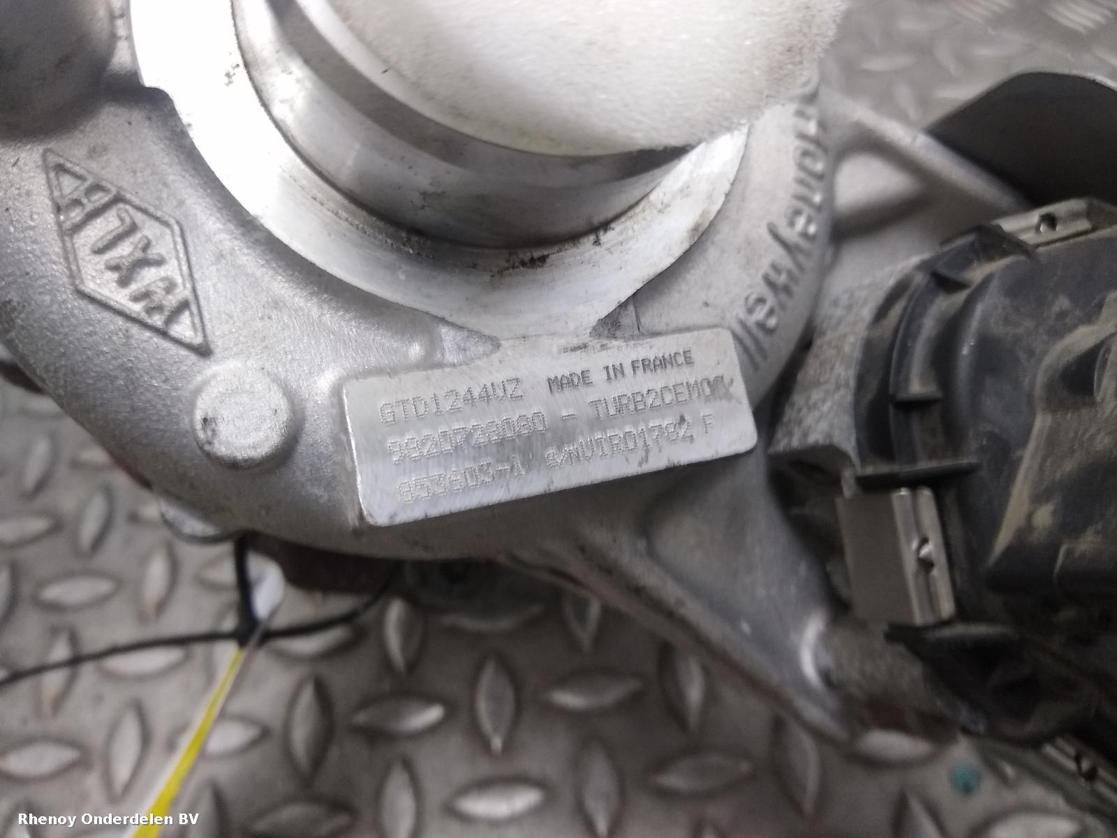 2018 PEUGEOT 2008 TURBO View Auto part TURBO PEUGEOT 2008 2018