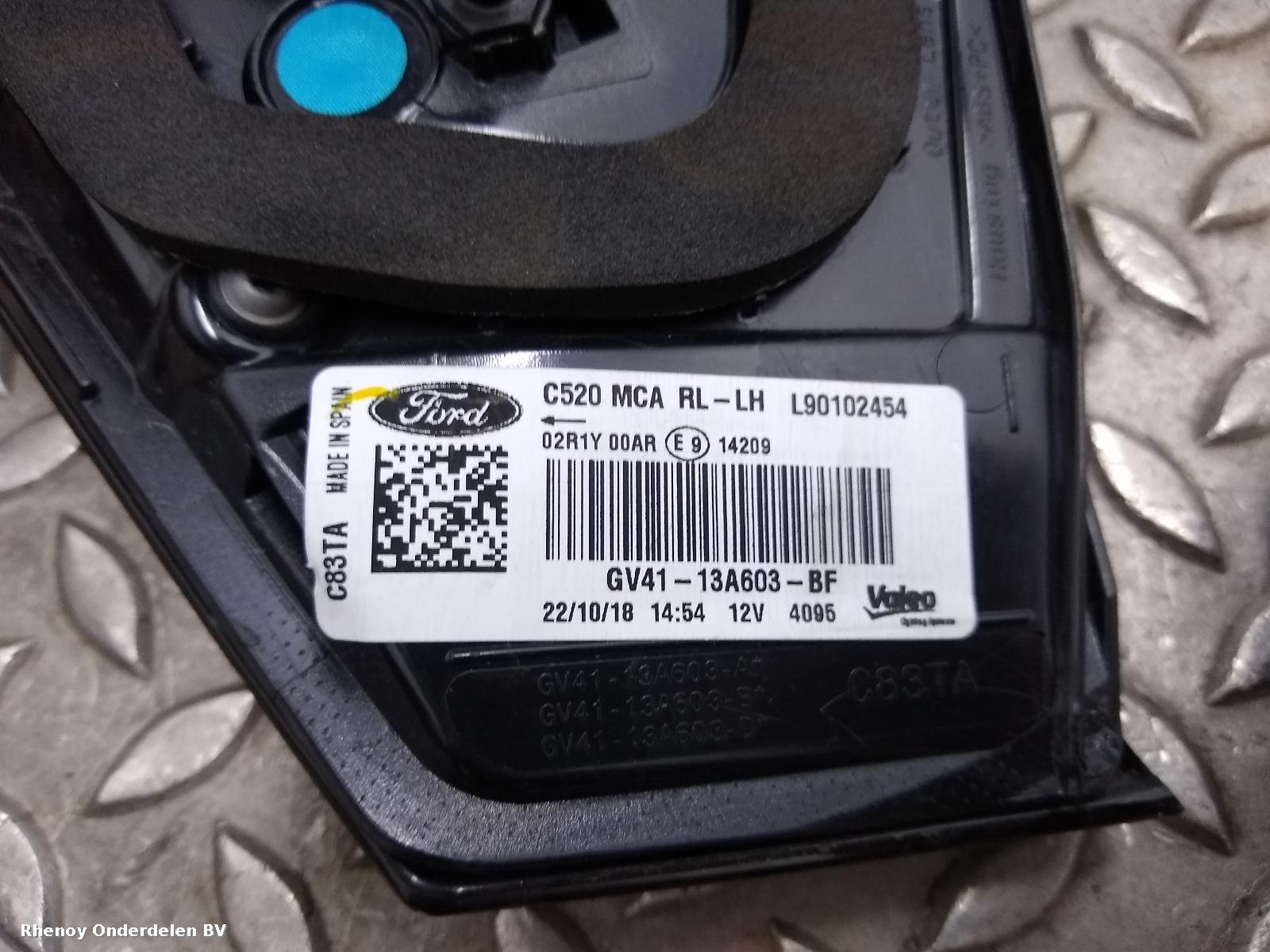2019 FORD KUGA ACHTERLICHT L View Auto part ACHTERLICHT L FORD KUGA 2019
