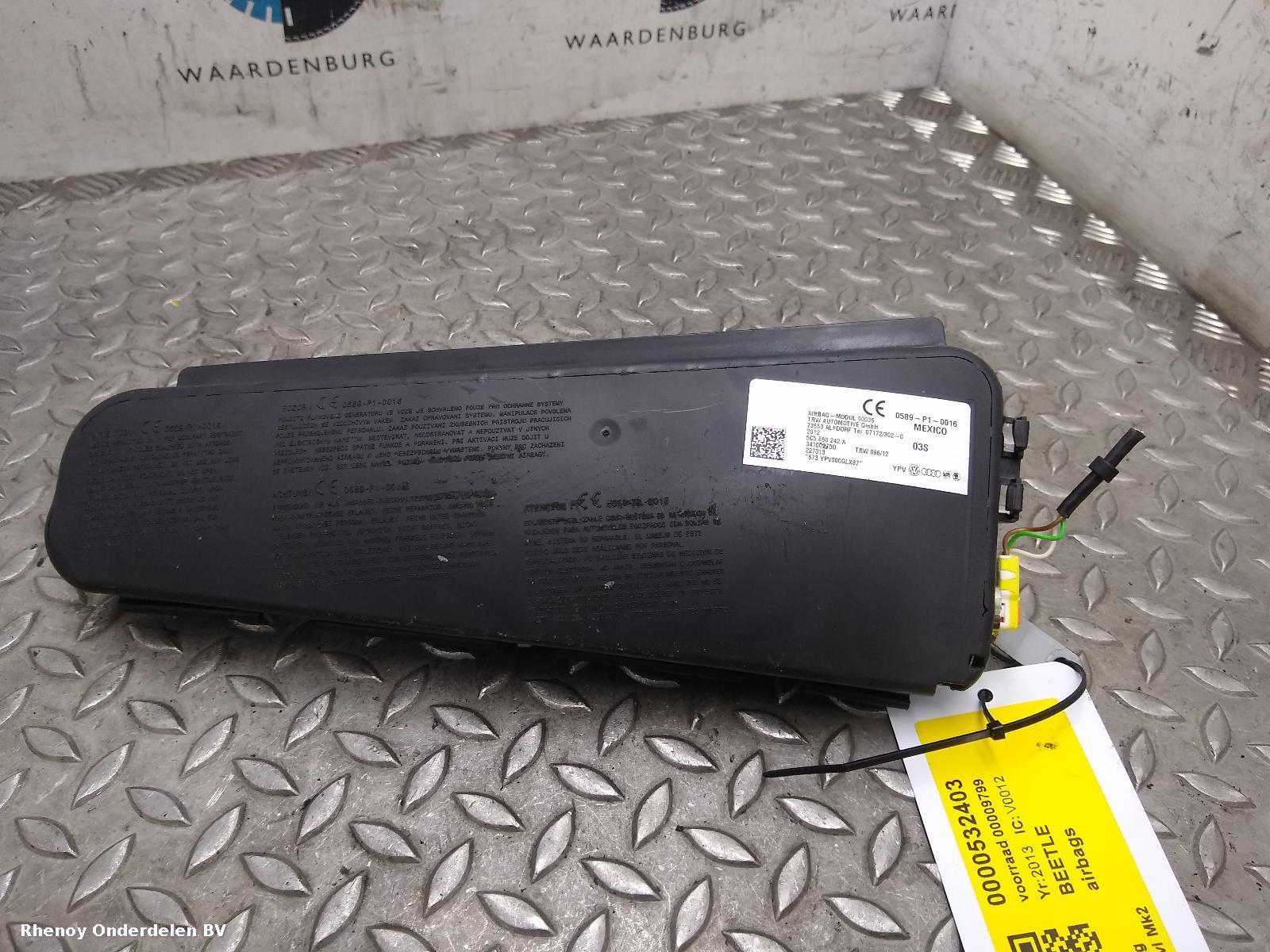 Bekijk Auto-onderdeel AIRBAG RECHTS VOLKSWAGEN BEETLE 2013