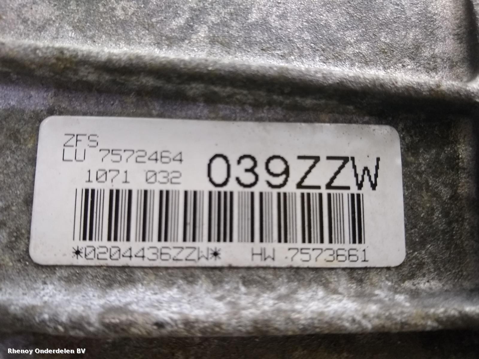 2007 BMW 1 SERIES TRANSMISSIE / VERSNELLINGSBAK View Auto part TRANSMISSIE / VERSNELLINGSBAK BMW 1 SERIES 2007