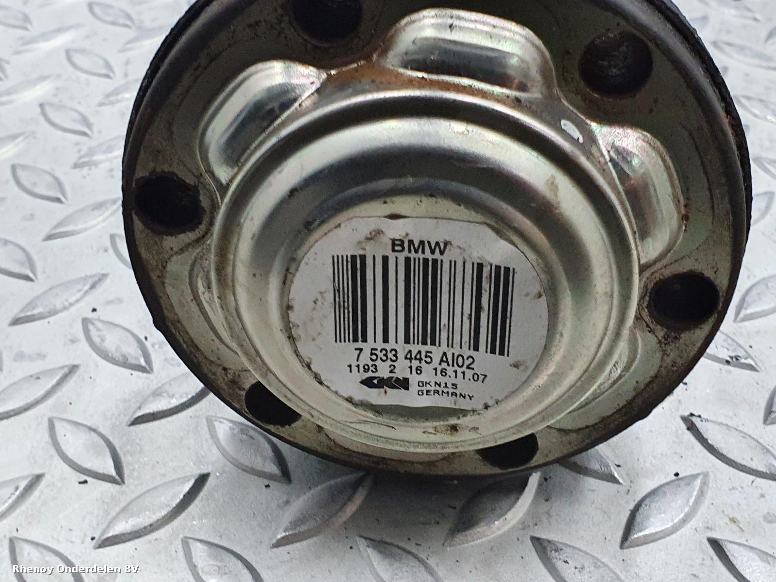 2007 BMW 1 SERIES AANDRIJFAS L View Auto part AANDRIJFAS L BMW 1 SERIES 2007