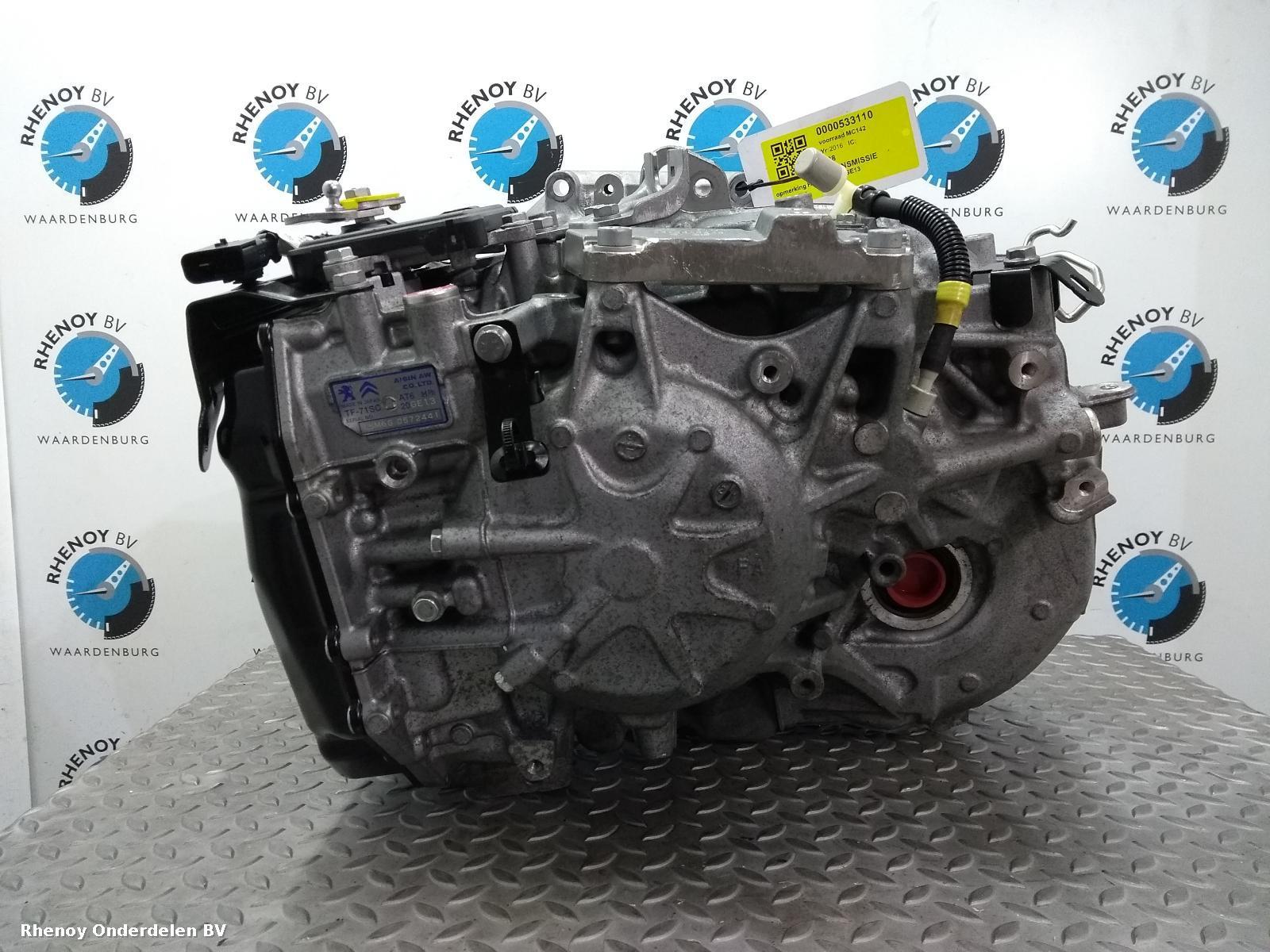 2016 PEUGEOT 208 TRANSMISSIE / VERSNELLINGSBAK View Auto part TRANSMISSIE / VERSNELLINGSBAK PEUGEOT 208 2016
