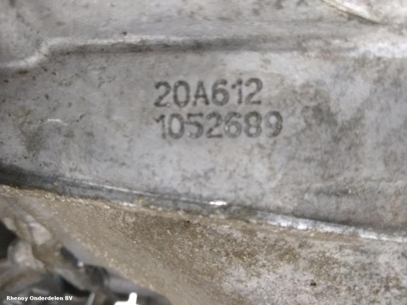 2016 PEUGEOT 208 TRANSMISSIE / VERSNELLINGSBAK View Auto part TRANSMISSIE / VERSNELLINGSBAK PEUGEOT 208 2016