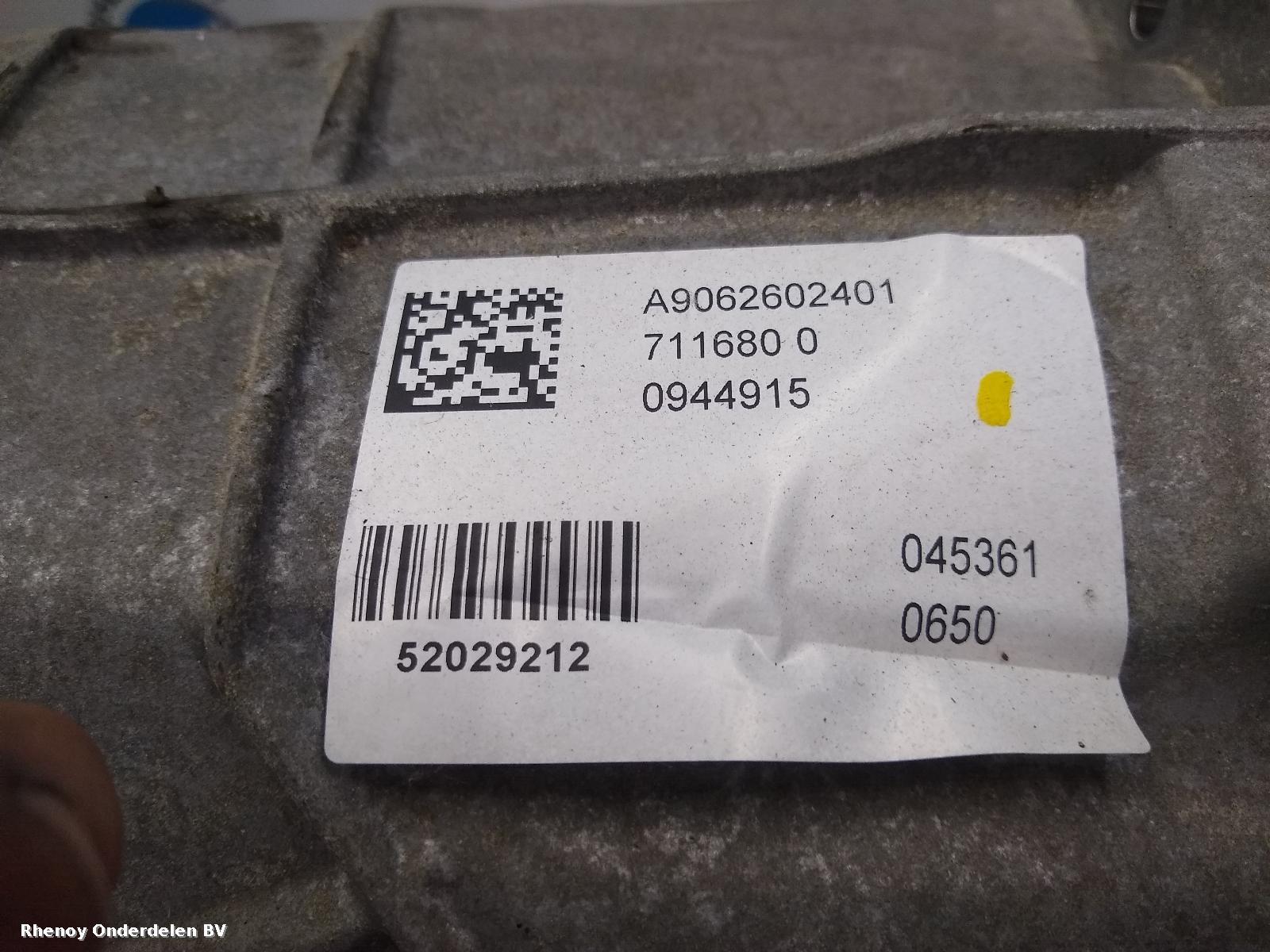 2016 MERCEDES SPRINTER TRANSMISSIE / VERSNELLINGSBAK View Auto part TRANSMISSIE / VERSNELLINGSBAK MERCEDES SPRINTER 2016