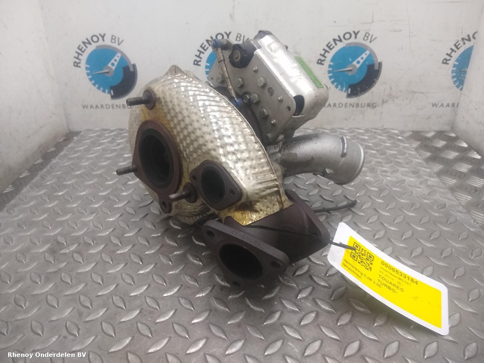 Bekijk Auto-onderdeel TURBO VOLKSWAGEN TOUAREG 2014