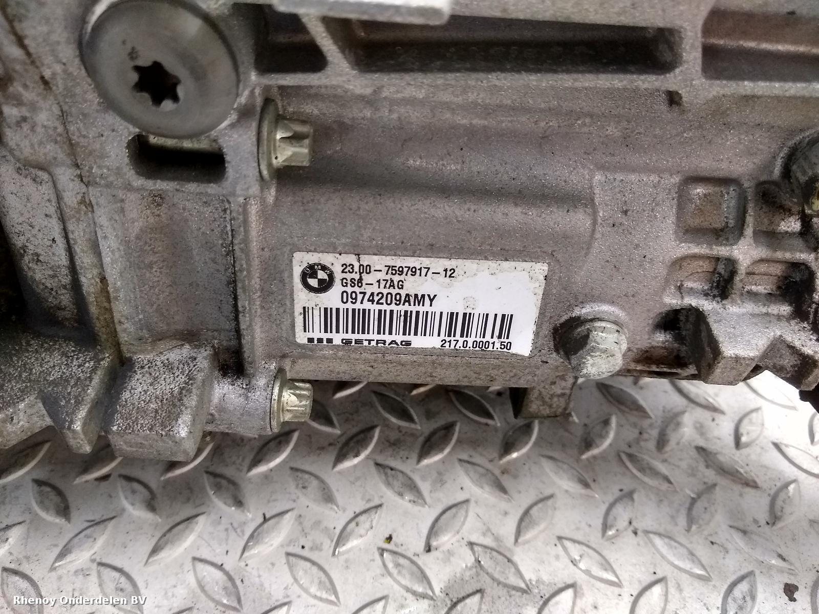 2014 BMW 1 SERIES TRANSMISSIE / VERSNELLINGSBAK View Auto part TRANSMISSIE / VERSNELLINGSBAK BMW 1 SERIES 2014