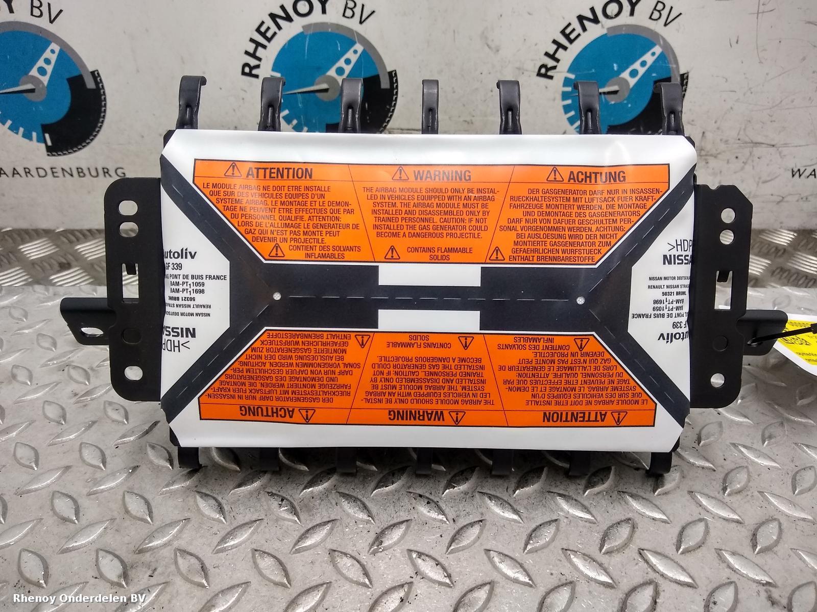 Bekijk Auto-onderdeel AIRBAG RECHTS NISSAN QASHQAI 2012