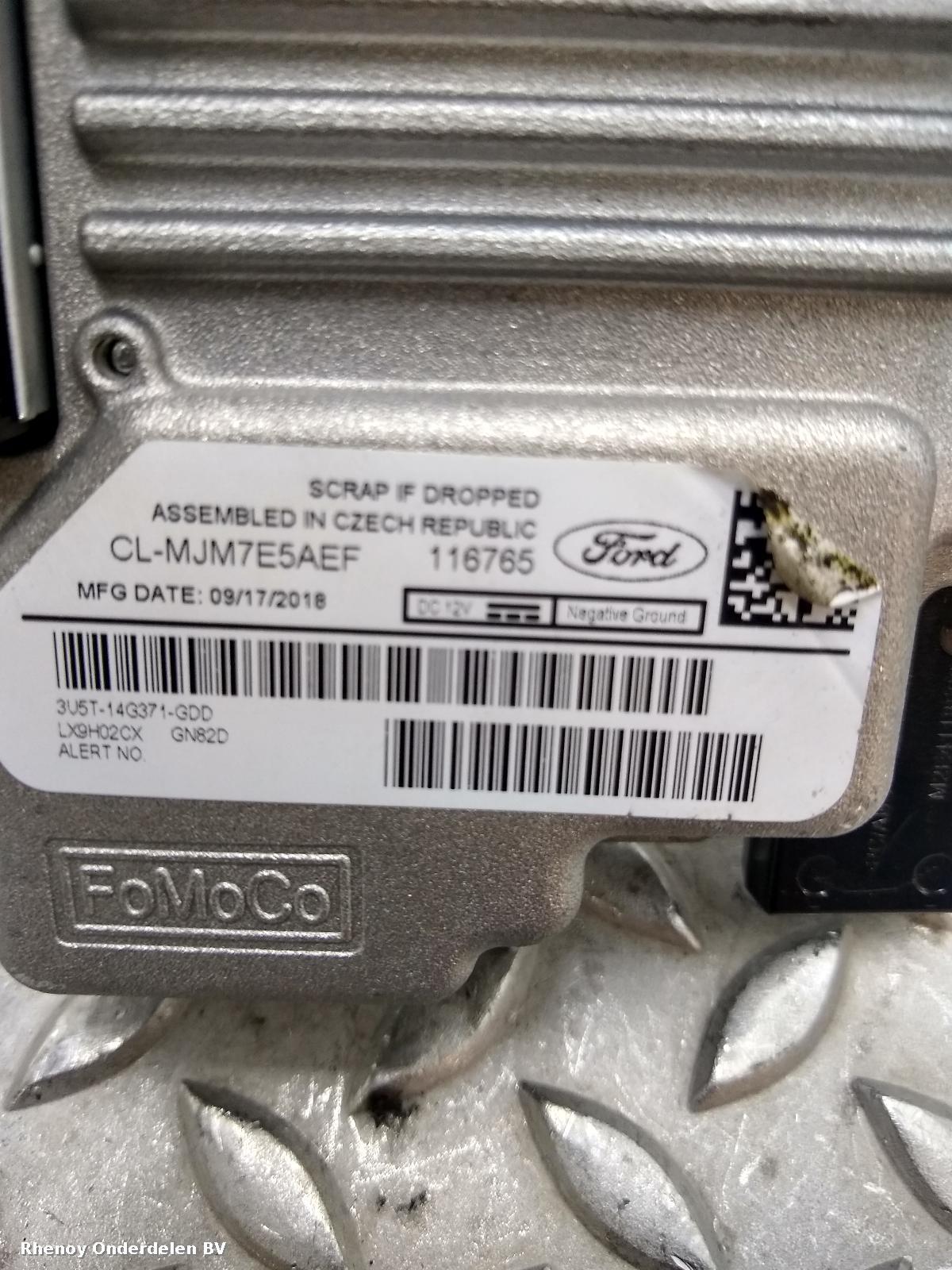 2018 FORD FOCUS COMPUTER ECU View Auto part COMPUTER ECU FORD FOCUS 2018