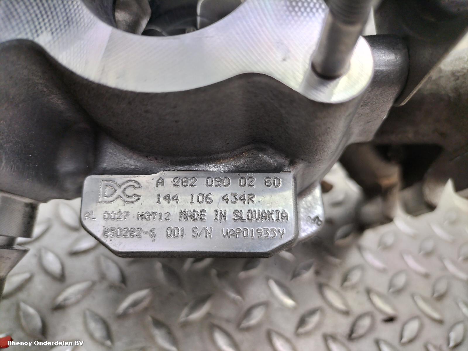 2019 RENAULT SCENIC TURBO View Auto part TURBO RENAULT SCENIC 2019