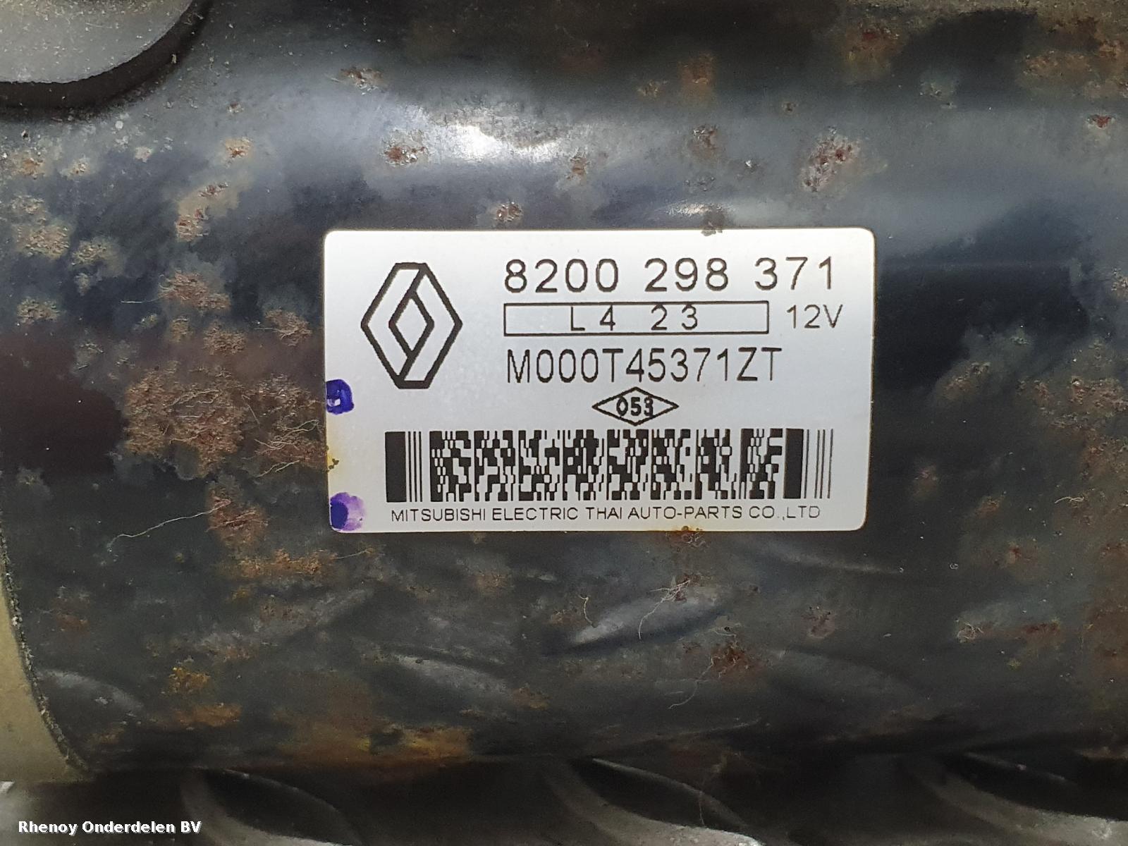 View Auto part STARTMOTOR RENAULT CLIO 2005