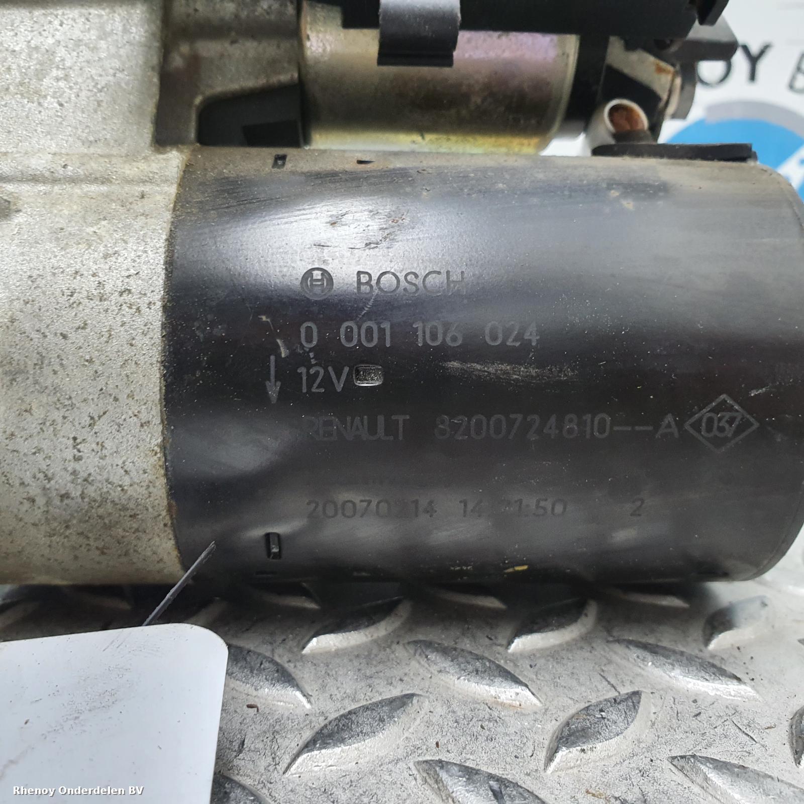View Auto part STARTMOTOR RENAULT LAGUNA 2007
