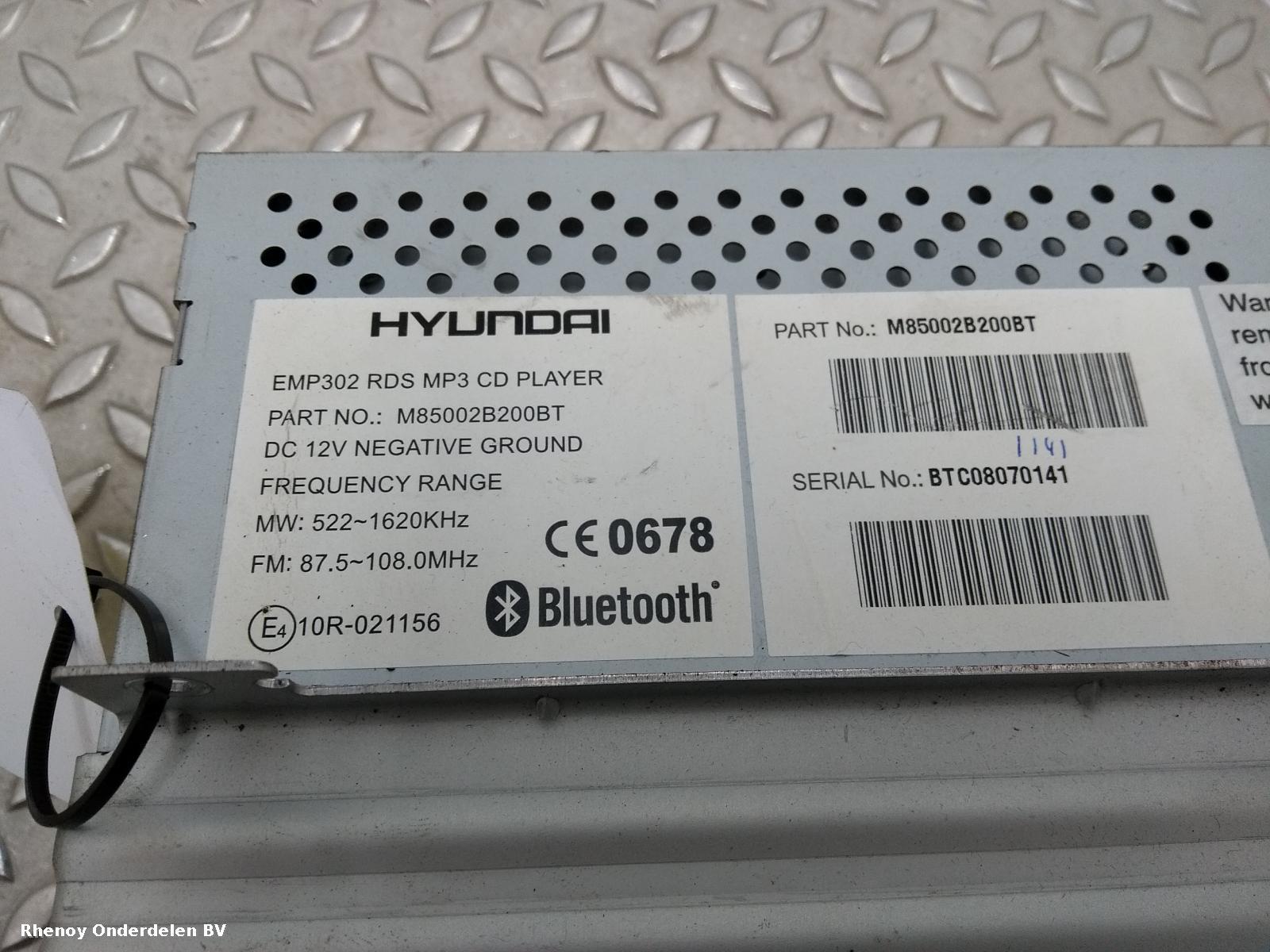 2008 HYUNDAI SANTA FE RADIO View Auto part RADIO HYUNDAI SANTA FE 2008