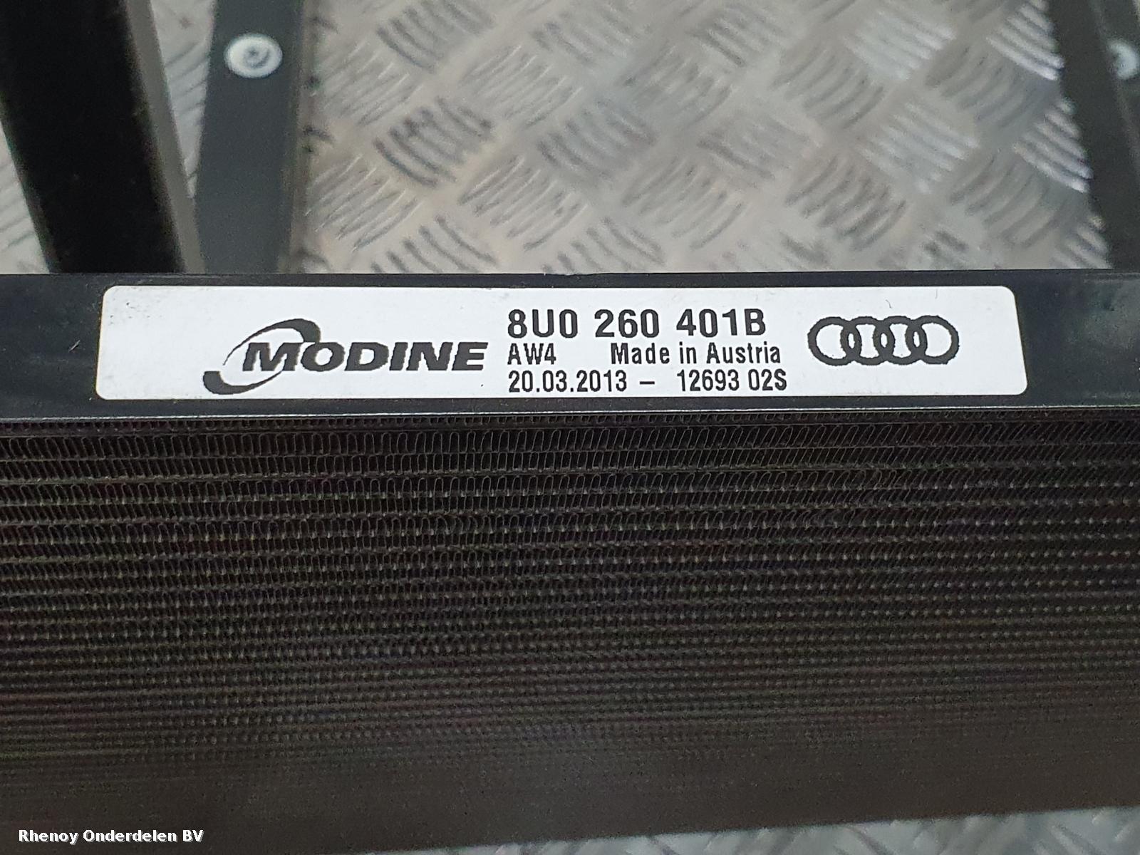 2013 AUDI Q3 AIRCO RADIATEUR / CONDENSOR View Auto part AIRCO RADIATEUR / CONDENSOR AUDI Q3 2013