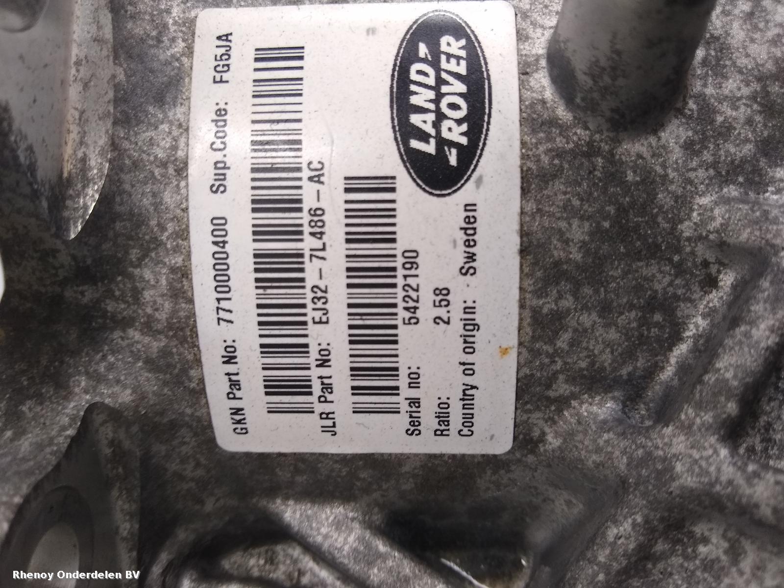 View Auto part TUSSENBAK LAND ROVER DISCOVERY 2018