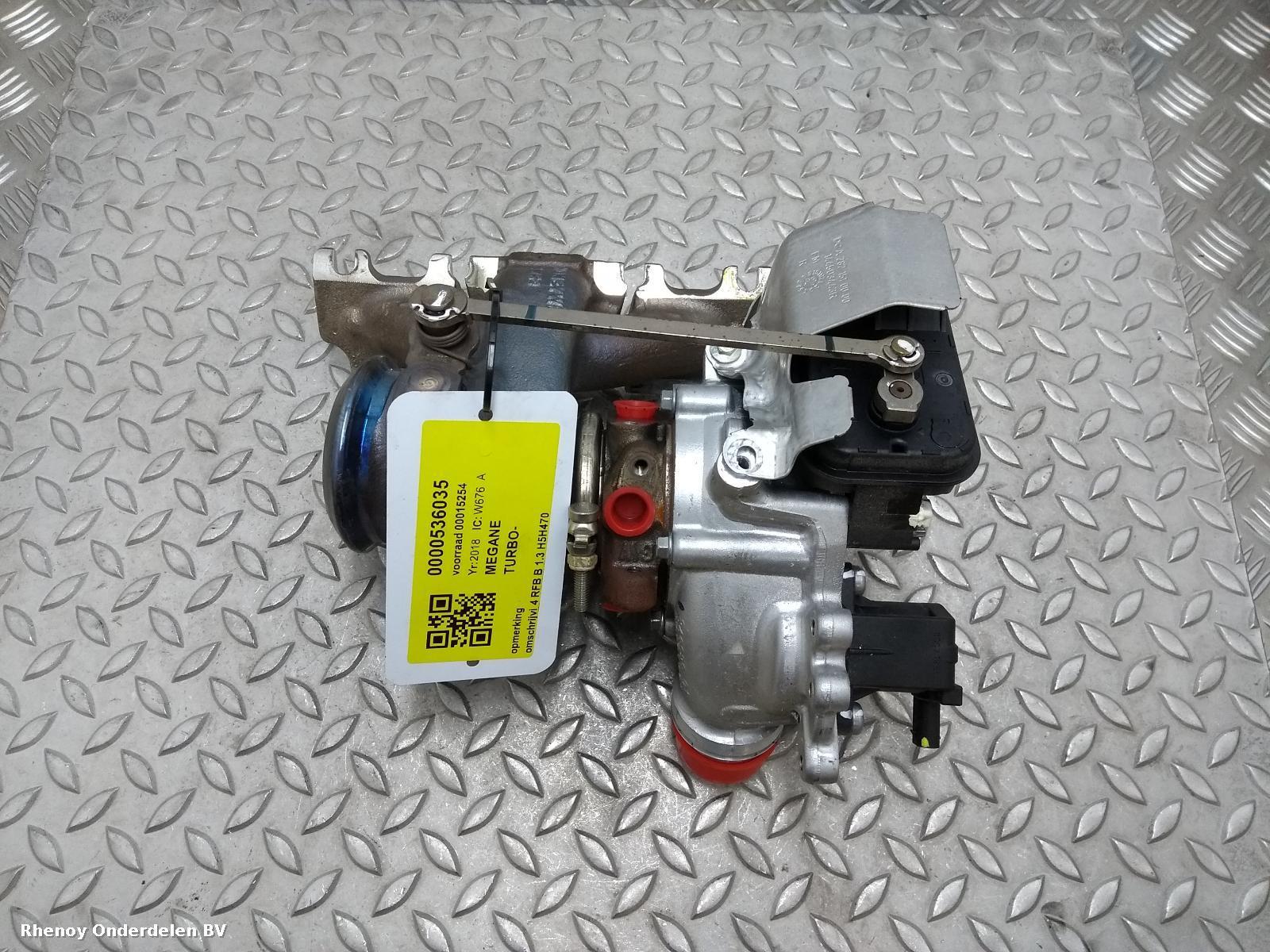 2018 RENAULT MEGANE TURBO View Auto part TURBO RENAULT MEGANE 2018