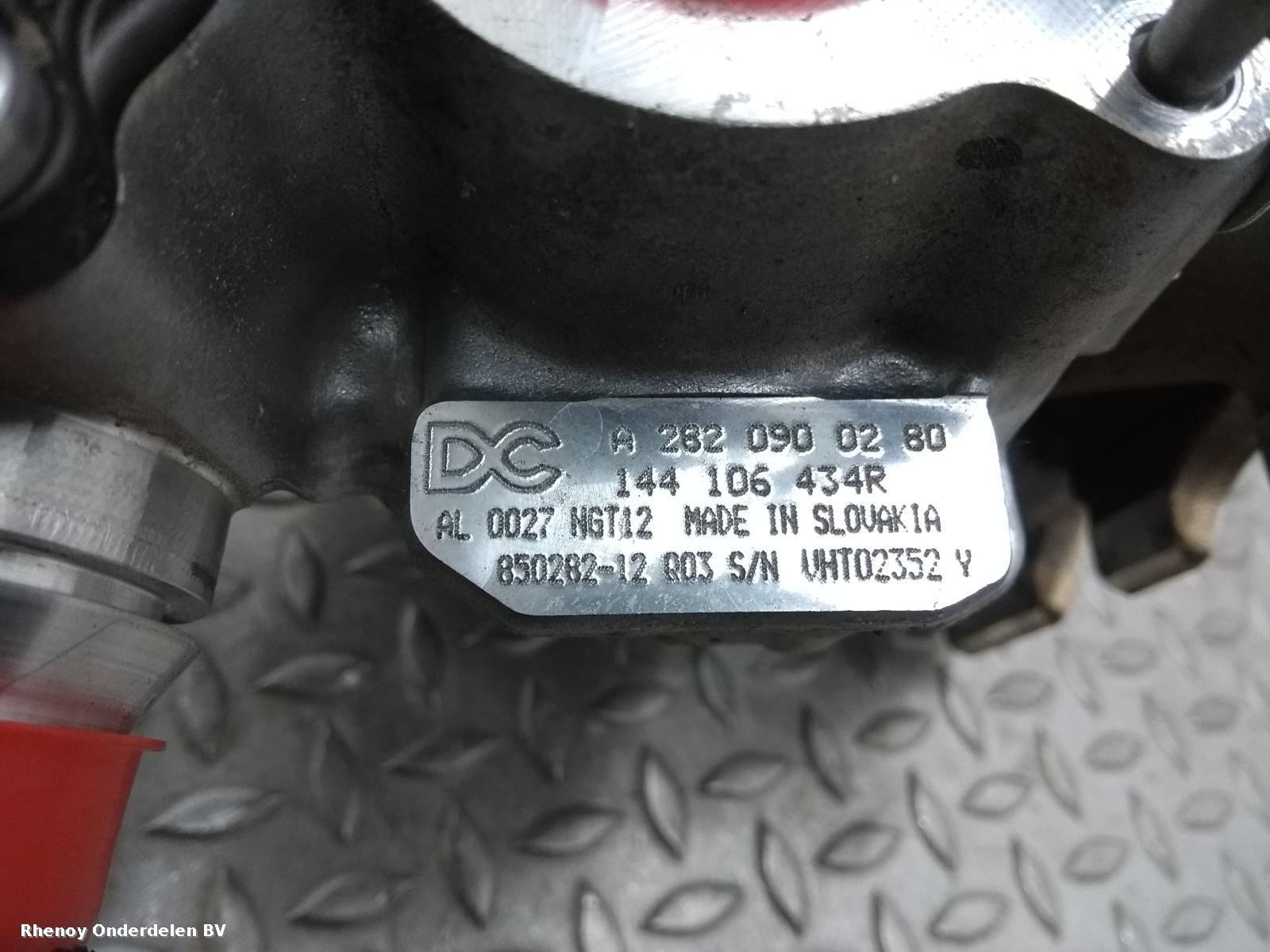 2018 RENAULT MEGANE TURBO View Auto part TURBO RENAULT MEGANE 2018