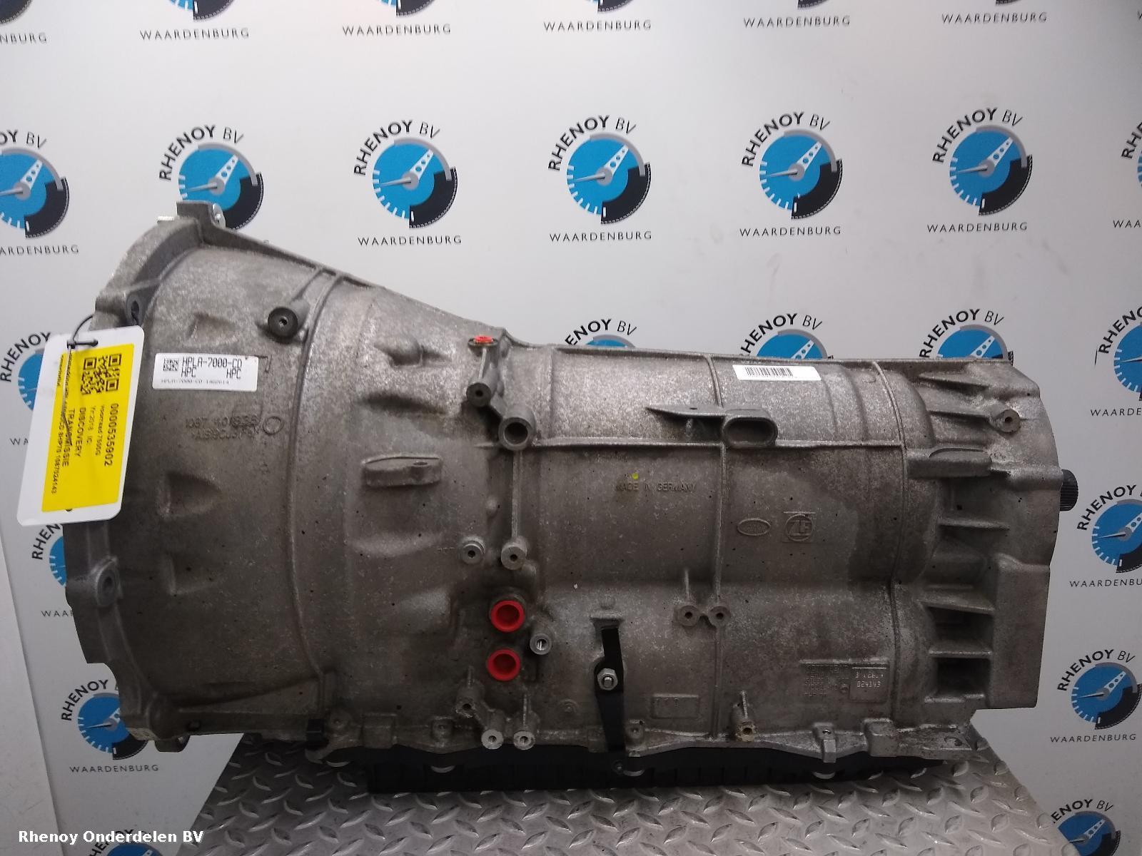 2018 LAND ROVER DISCOVERY TRANSMISSIE / VERSNELLINGSBAK View Auto part TRANSMISSIE / VERSNELLINGSBAK LAND ROVER DISCOVERY 2018