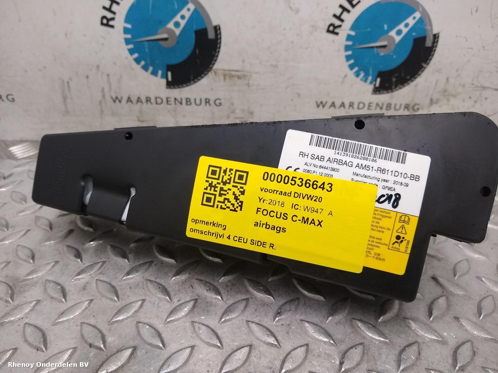View Auto part R Air Bag FORD FOCUS C MAX 2018