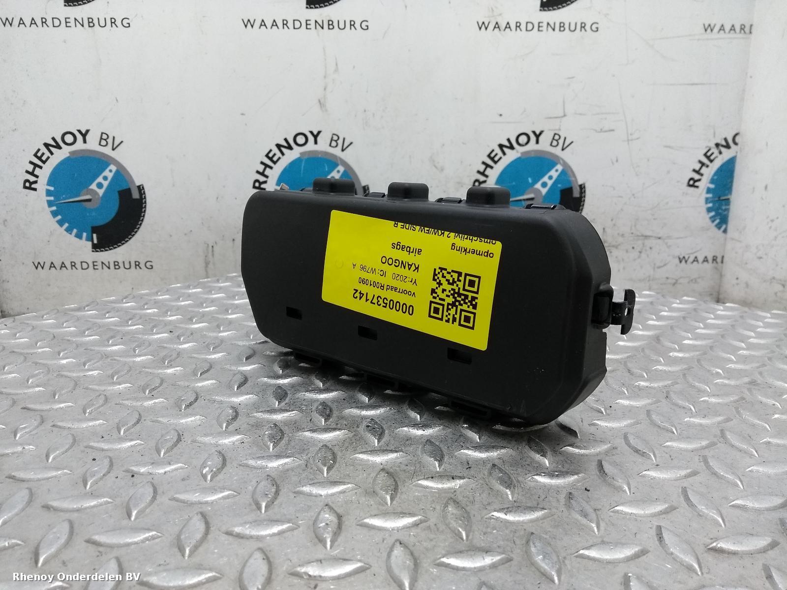 2020 RENAULT KANGOO AIRBAG RECHTS View Auto part AIRBAG RECHTS RENAULT KANGOO 2020