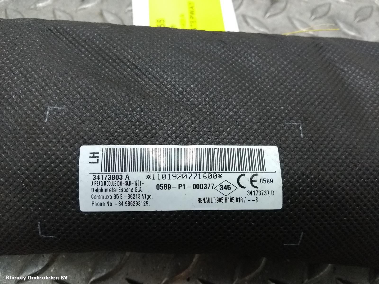 View Auto part AIRBAG LINKS DACIA SANDERO STEPWAY 2019