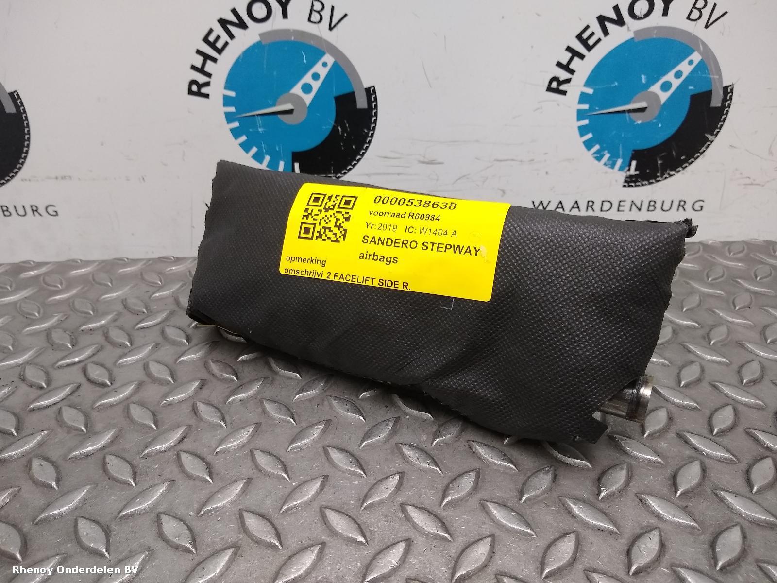 Bekijk Auto-onderdeel AIRBAG RECHTS DACIA SANDERO STEPWAY 2019