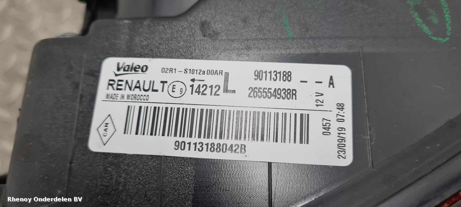 View Auto part ACHTERLICHT L DACIA SANDERO STEPWAY 2019