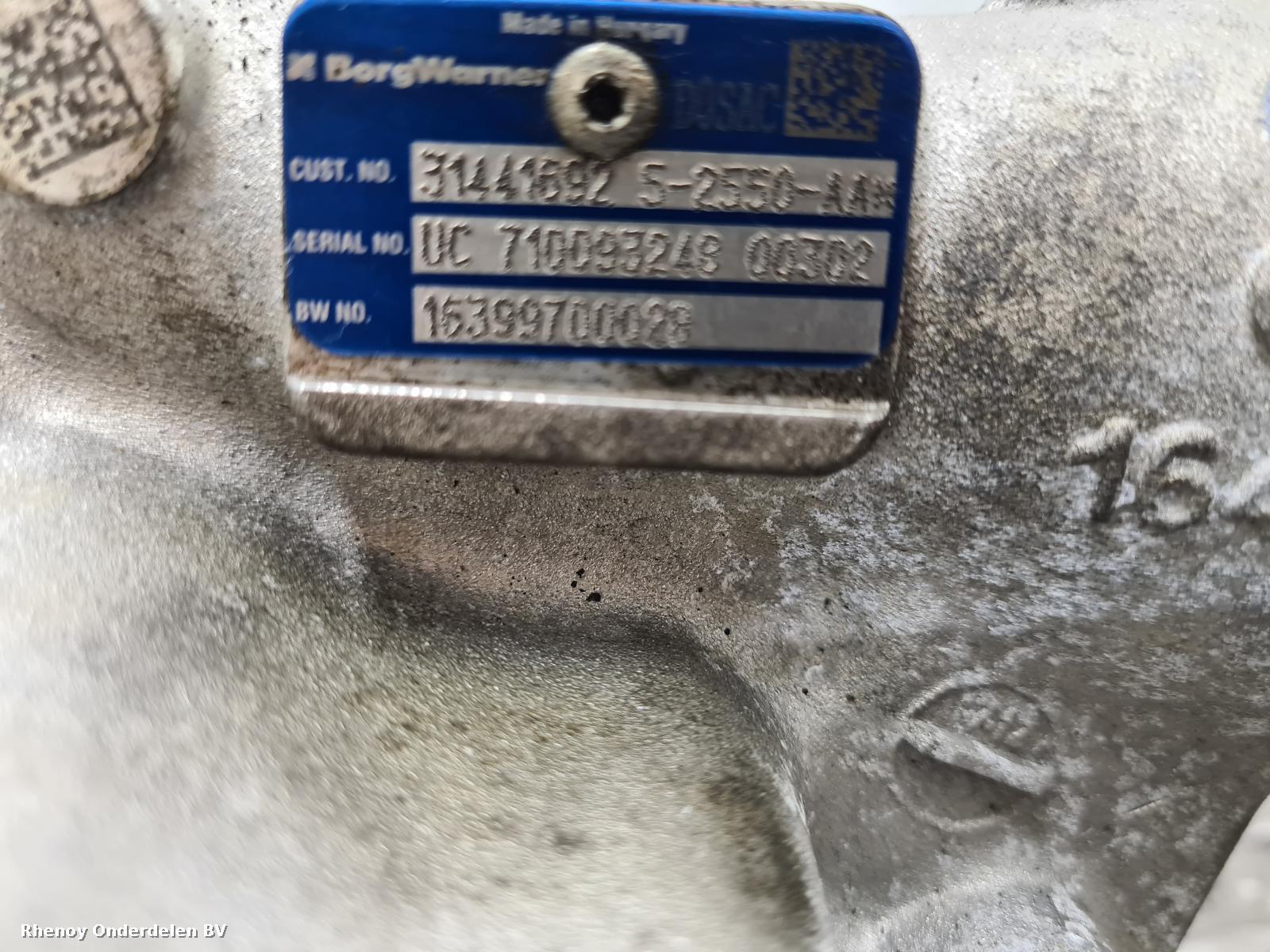 View Auto part TURBO VOLVO V40 2019