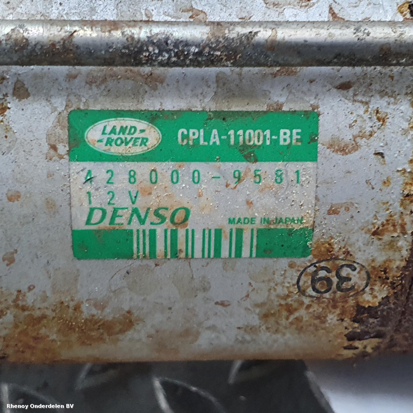 View Auto part STARTMOTOR LAND ROVER RANGE ROVER 2016