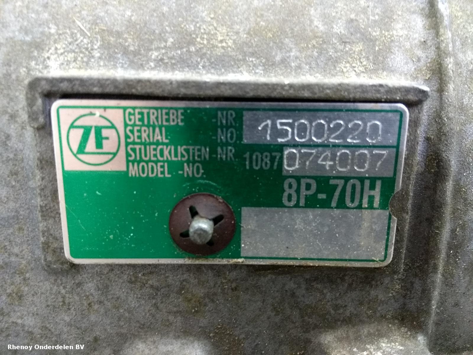View Auto part TRANSMISSIE / VERSNELLINGSBAK LAND ROVER RANGE ROVER 2016