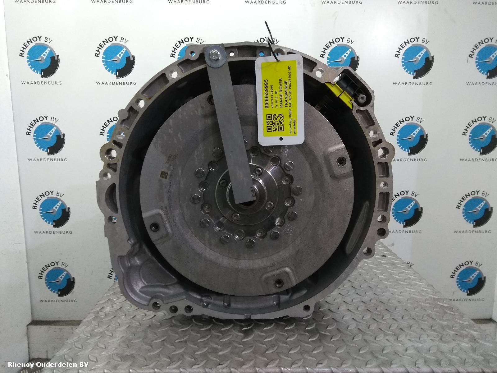 Bekijk Auto-onderdeel TRANSMISSIE / VERSNELLINGSBAK LAND ROVER RANGE ROVER 2016