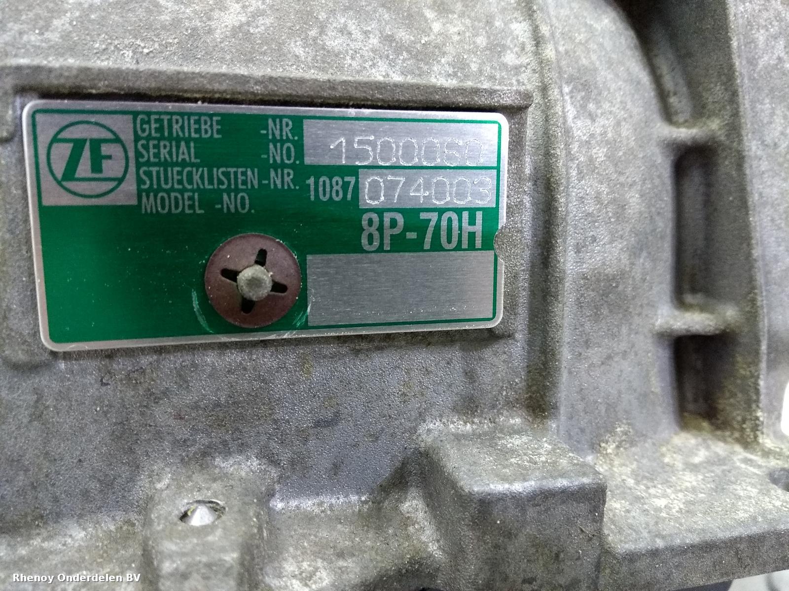 View Auto part TRANSMISSIE / VERSNELLINGSBAK LAND ROVER RANGE ROVER 2016