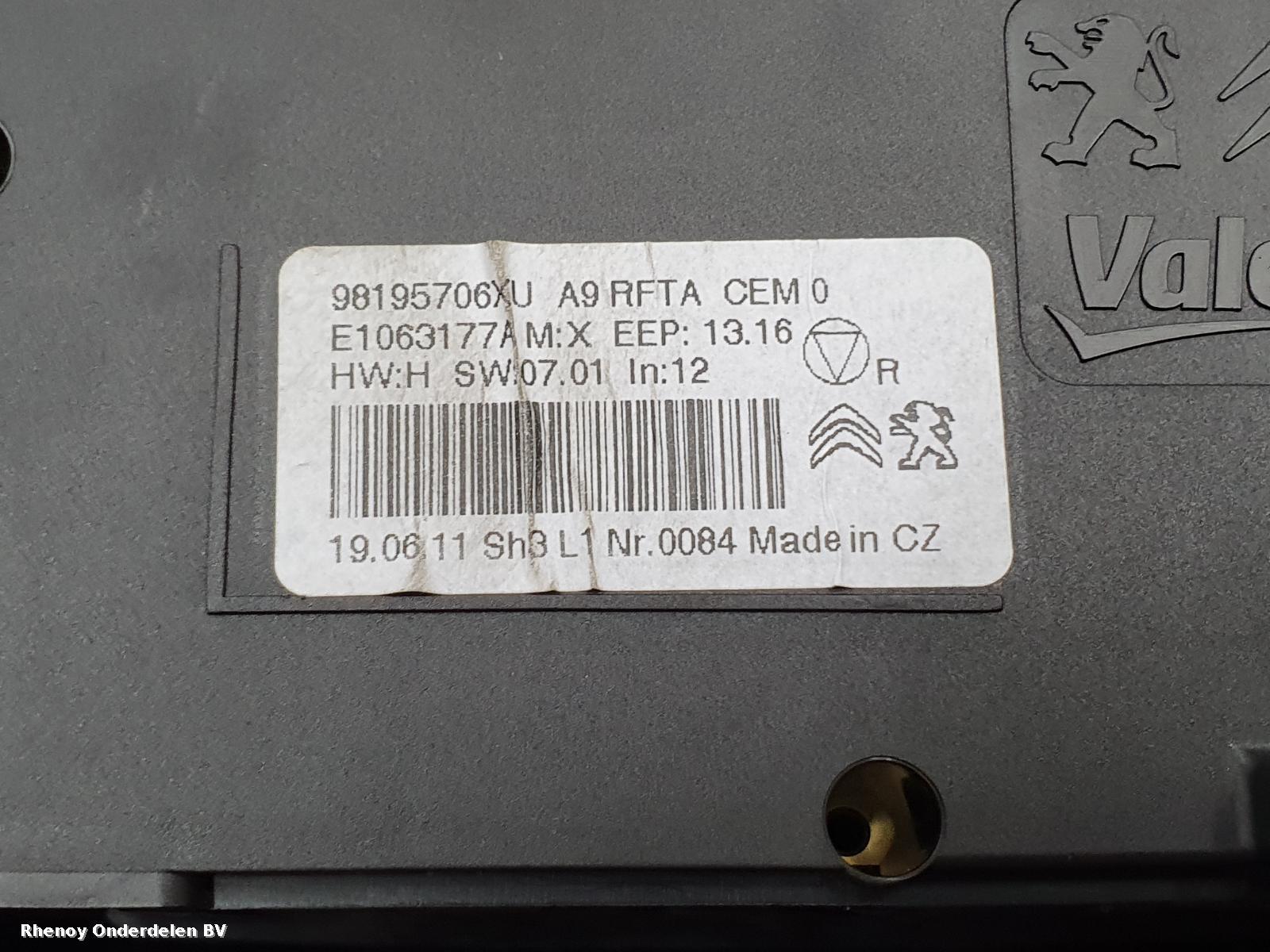 View Auto part OVERIGE PEUGEOT 208 2019