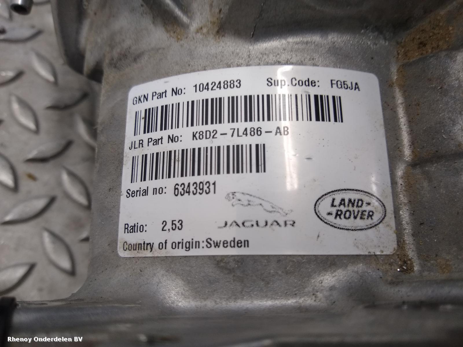 View Auto part TUSSENBAK LAND ROVER DISCOVERY SPORT 2018