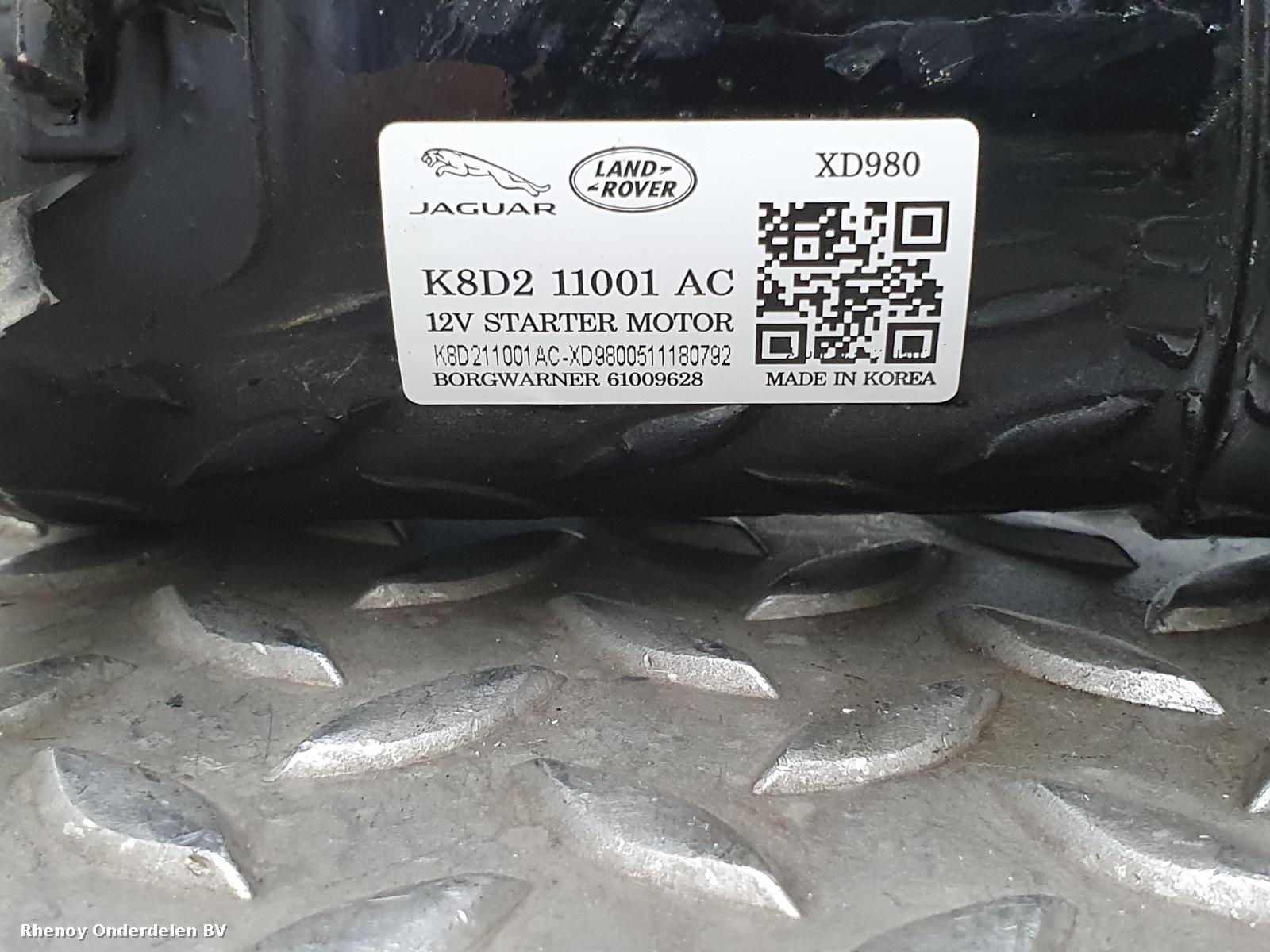 View Auto part STARTMOTOR LAND ROVER DISCOVERY SPORT 2018