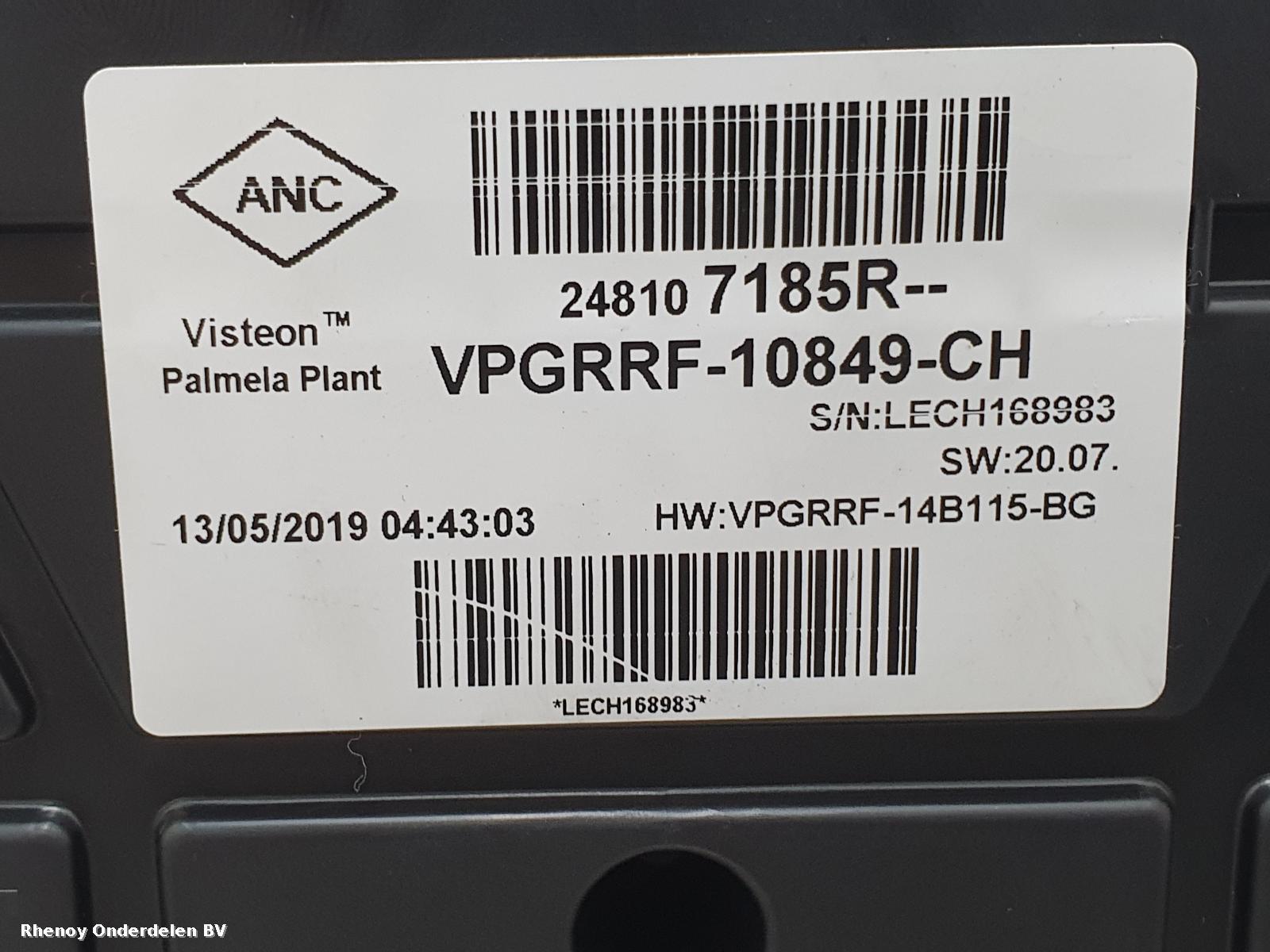 View Auto part OVERIGE RENAULT CLIO 2019