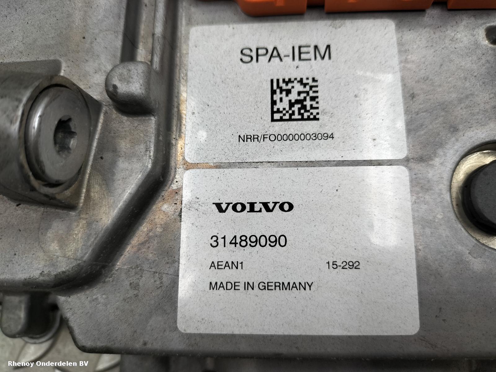 View Auto part EV / HYBRIDE ELEKTRONISCHE OMVORMER VOLVO XC90 2016